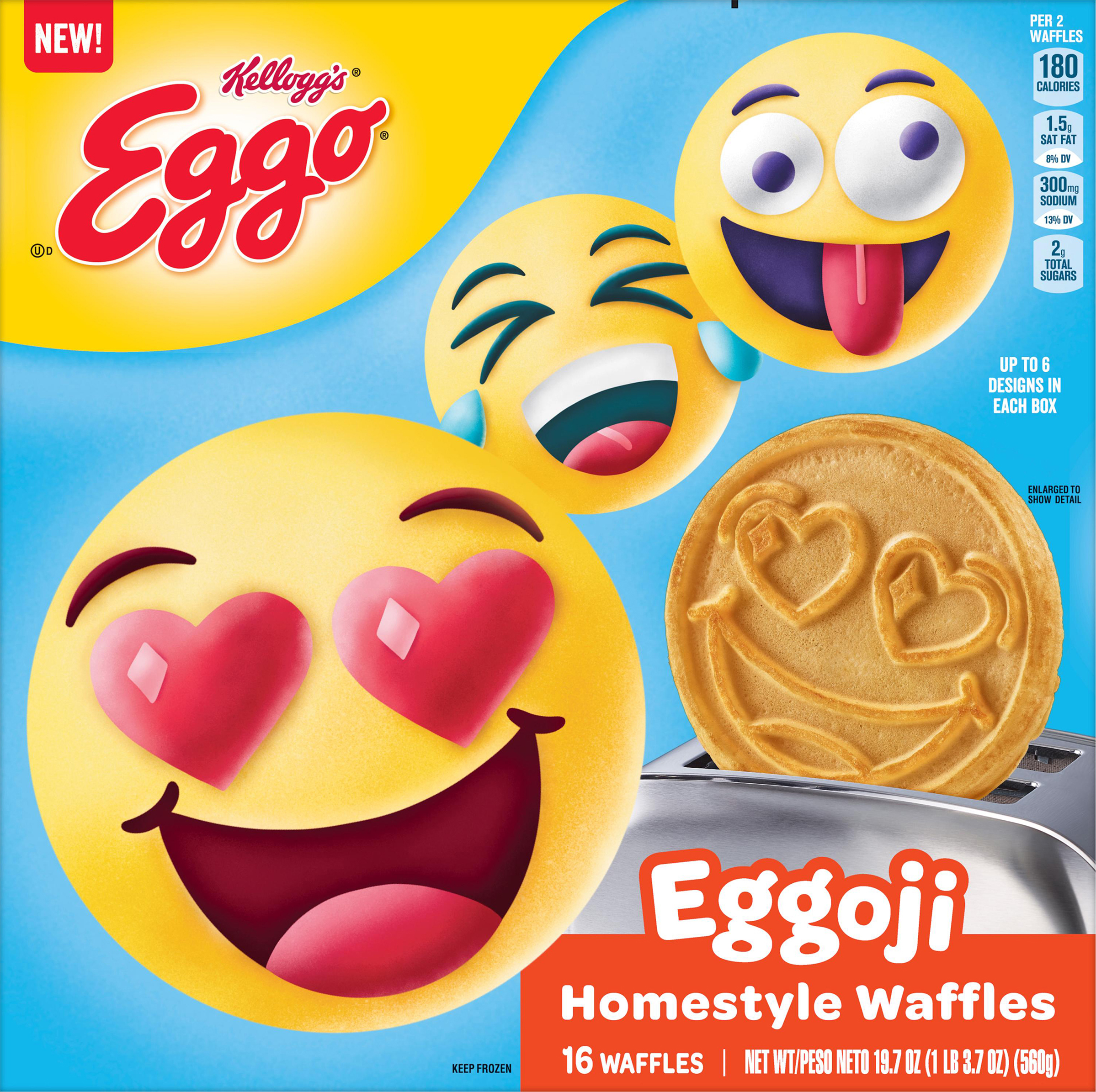 Waffles, Homestyle, Eggoji