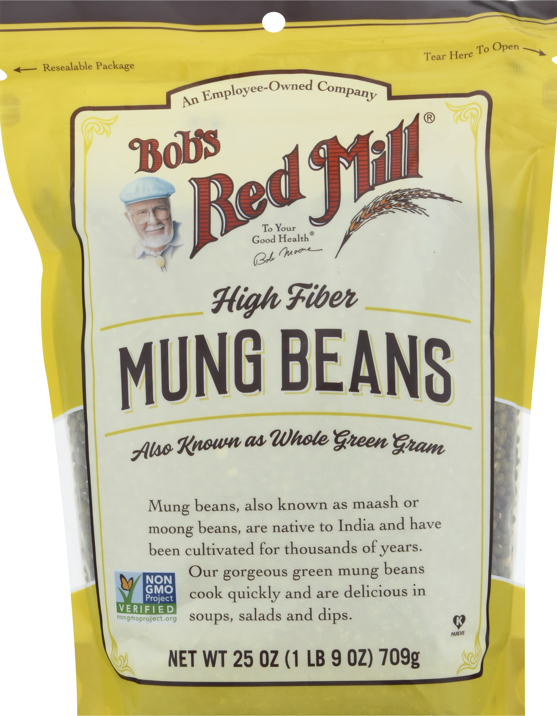 Mung Beans, High Fiber