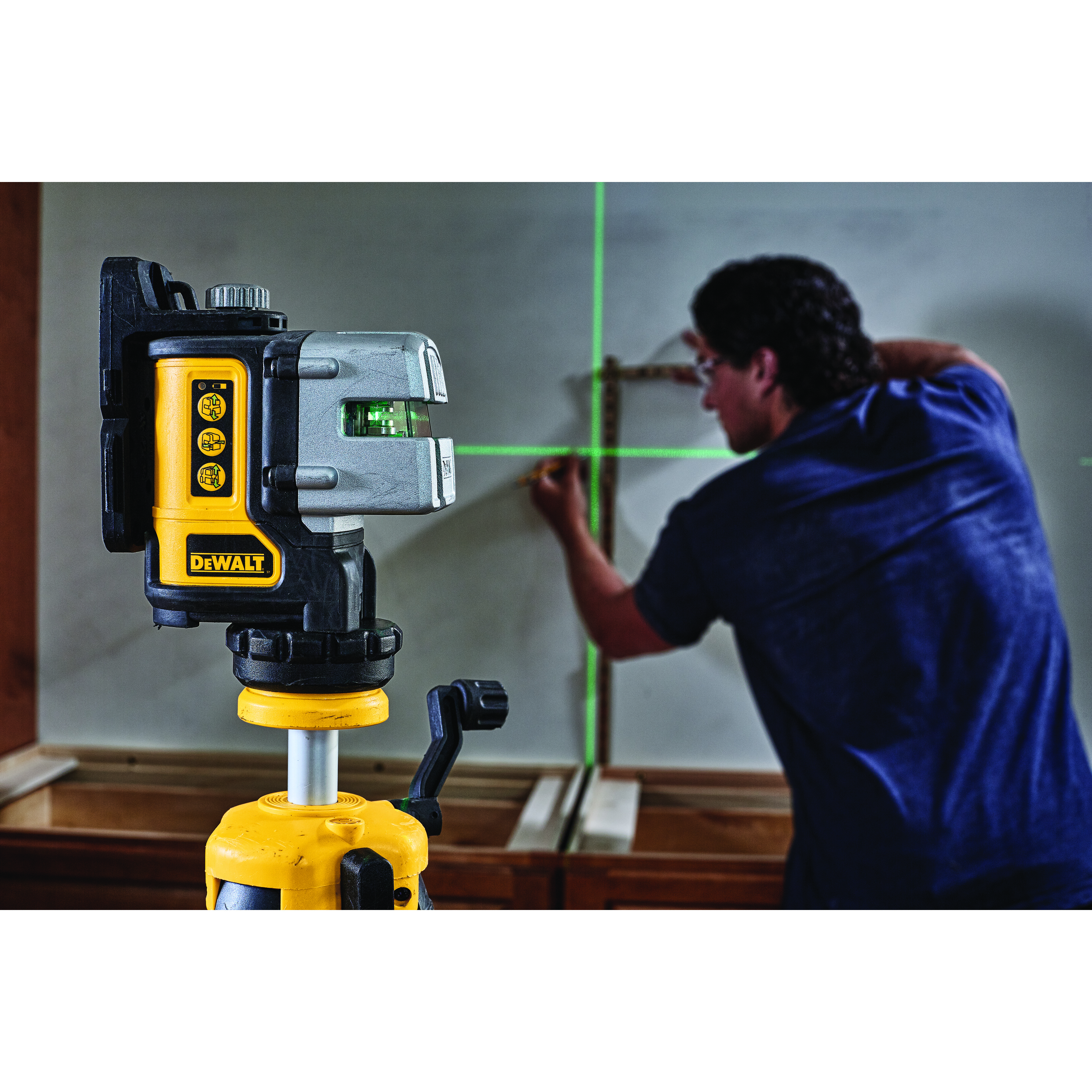 DeWalt - Nivel láser autonivelante Green Line - DW089CG