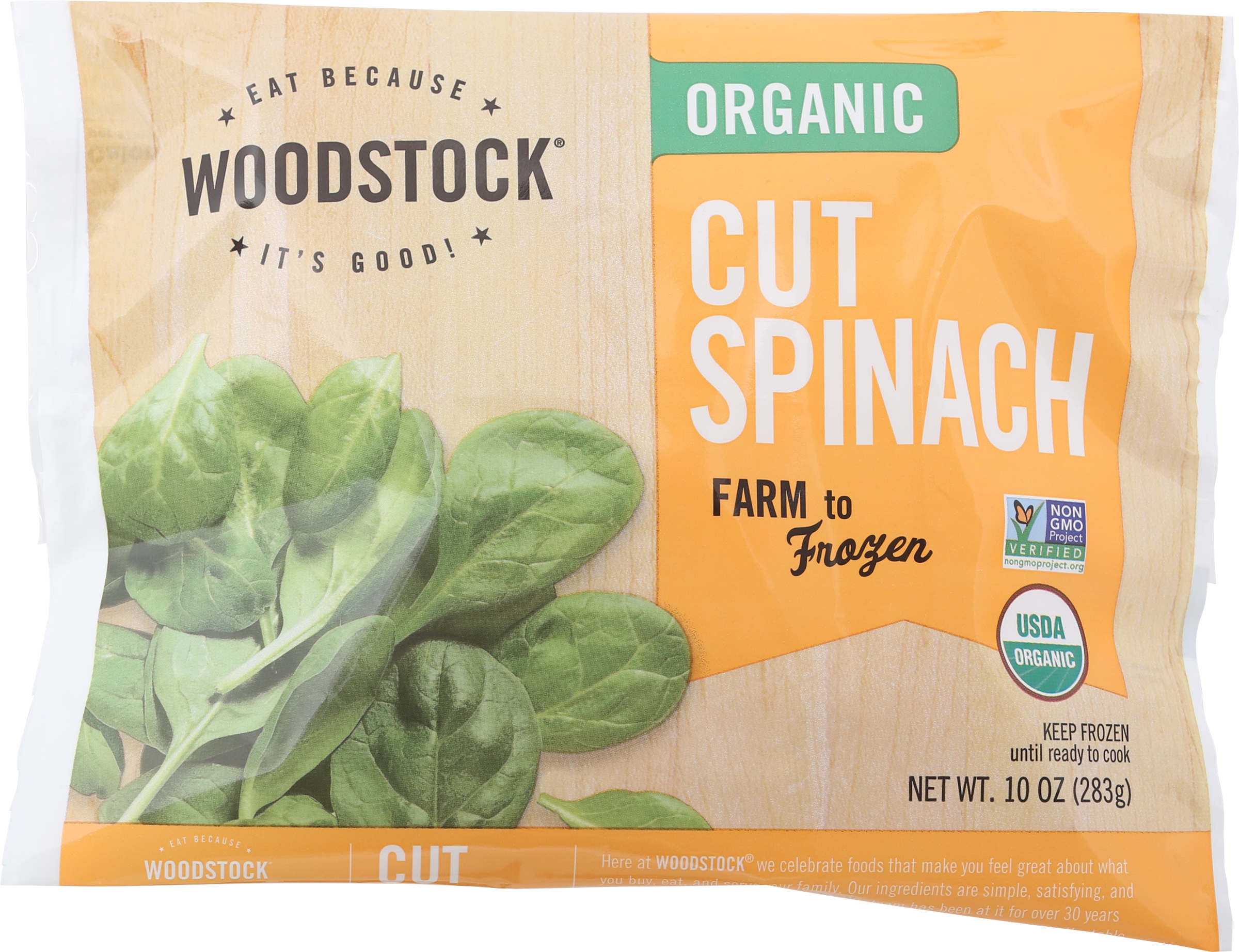 Cut Spinach, Organic