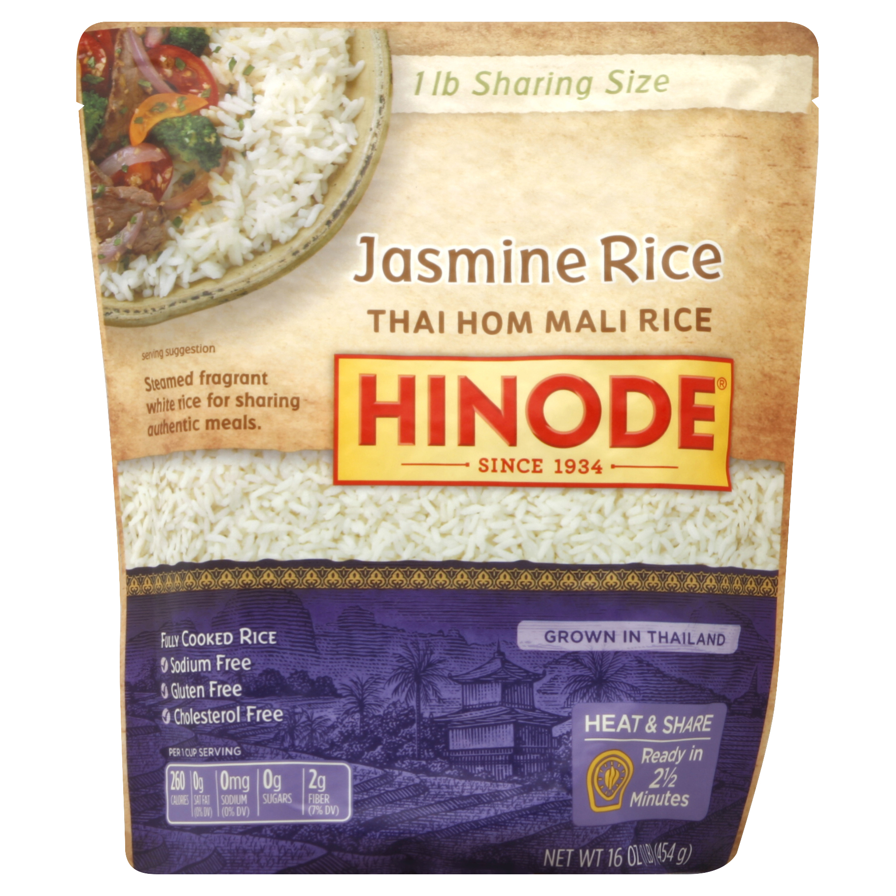 Hinode Jasmine Rice 16 Oz