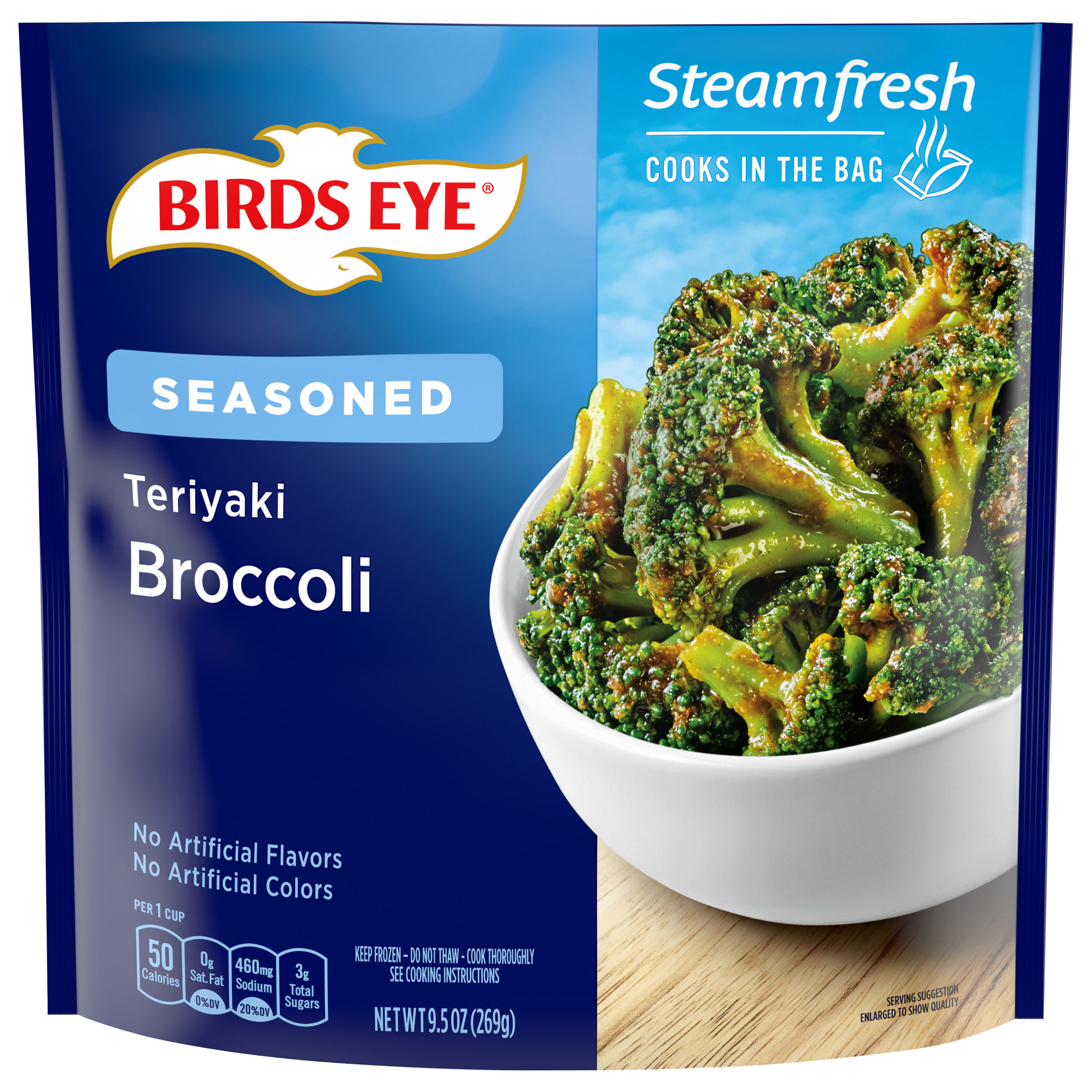 Broccoli, Seasoned, Teriyaki