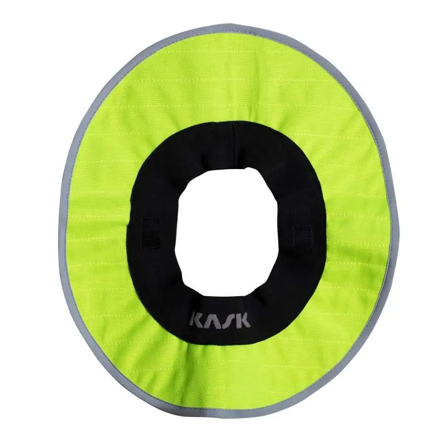 White Cap | Yellow Full Brim Hi Viz Sun Shield For Zenith Or
