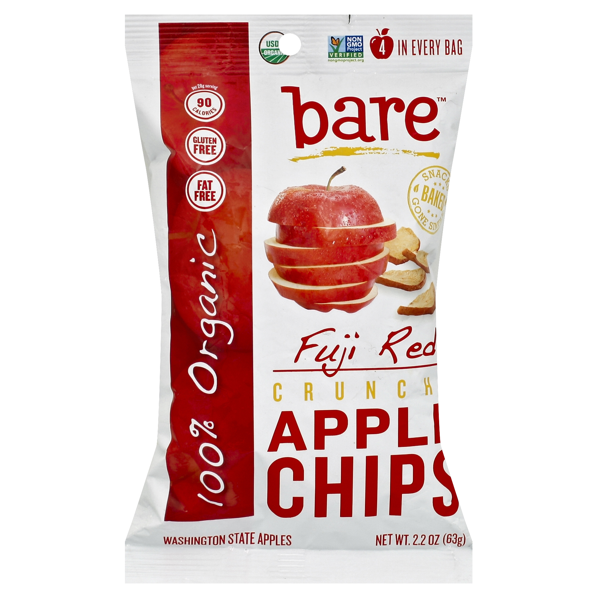 Bare Apple Chips 2.2 Oz