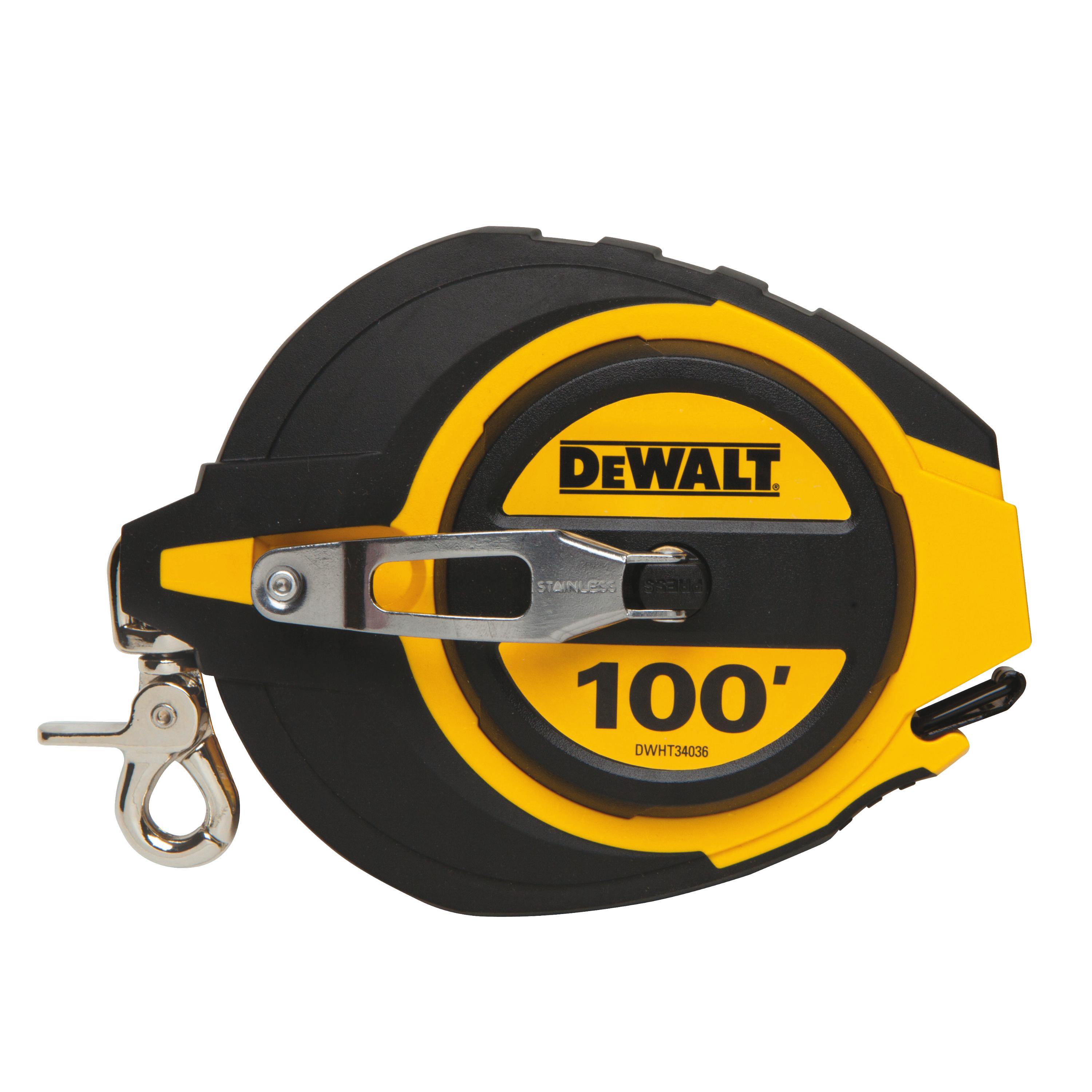 DeWalt DWHT34036 Closed Case Reel Tape, 100