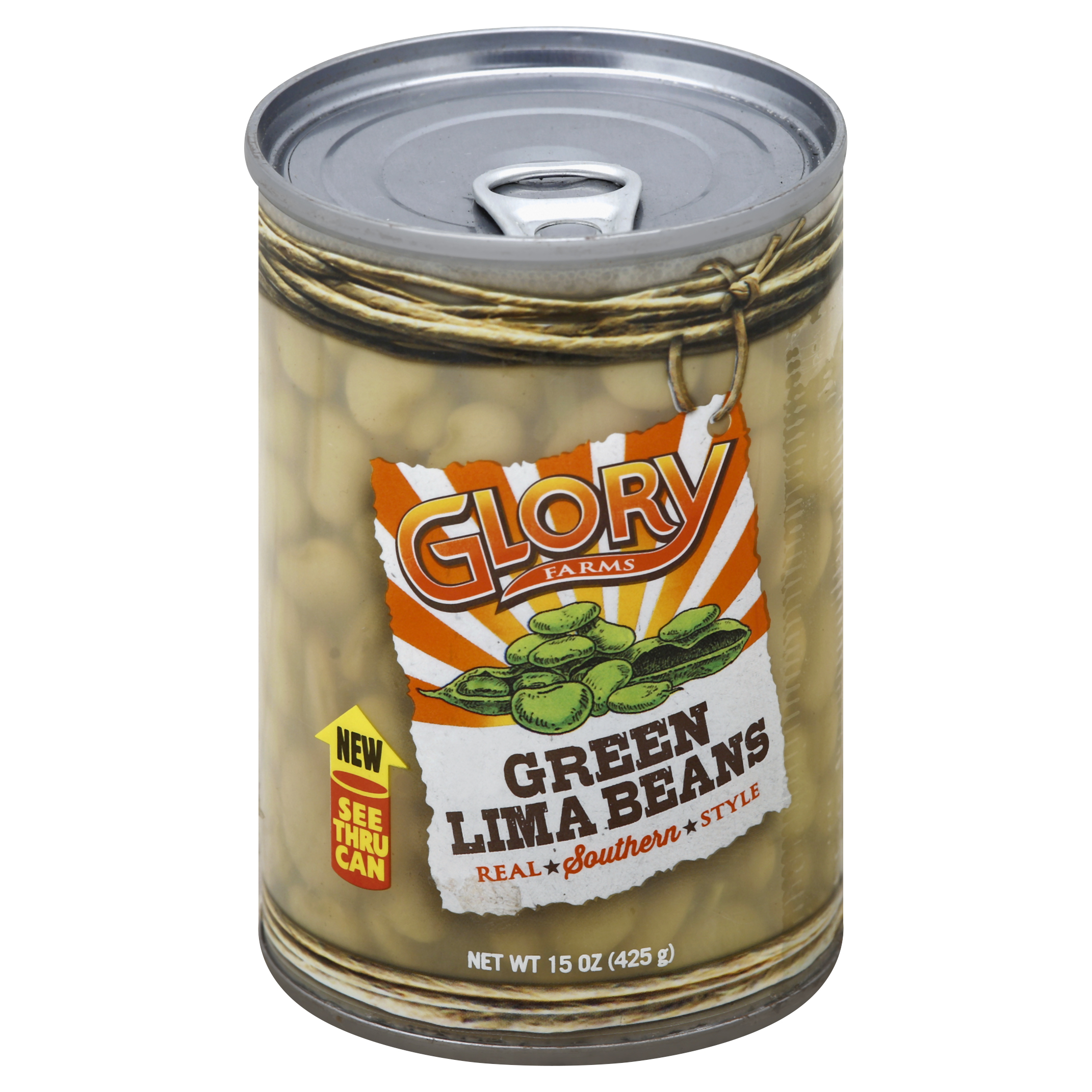 Glory Farms Lima Beans 15 Oz