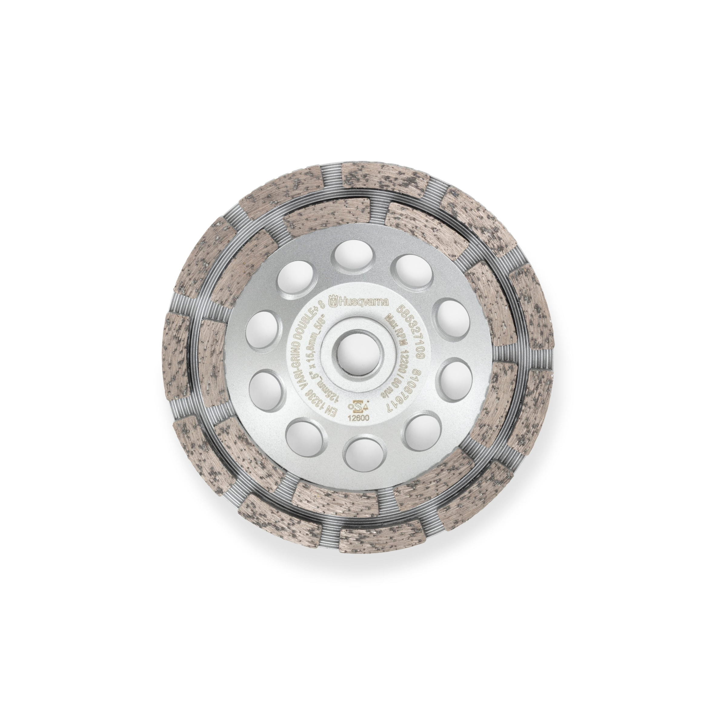 7" X 5/8" 11-Thread Vari Grind D Cup Wheel Husqvarna