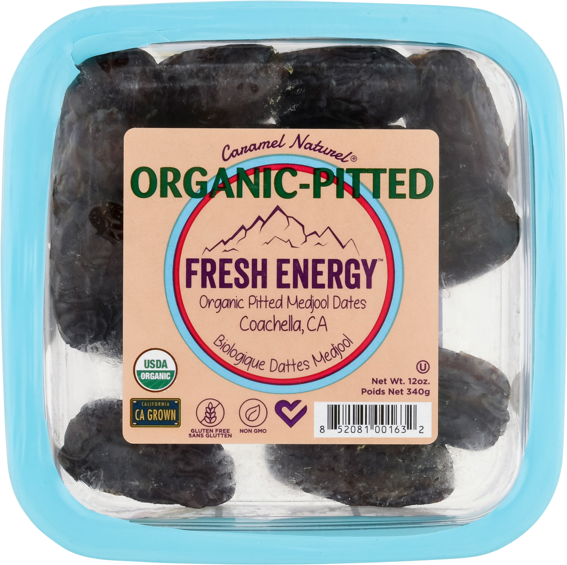 Medjool Dates, Organic, Pitted