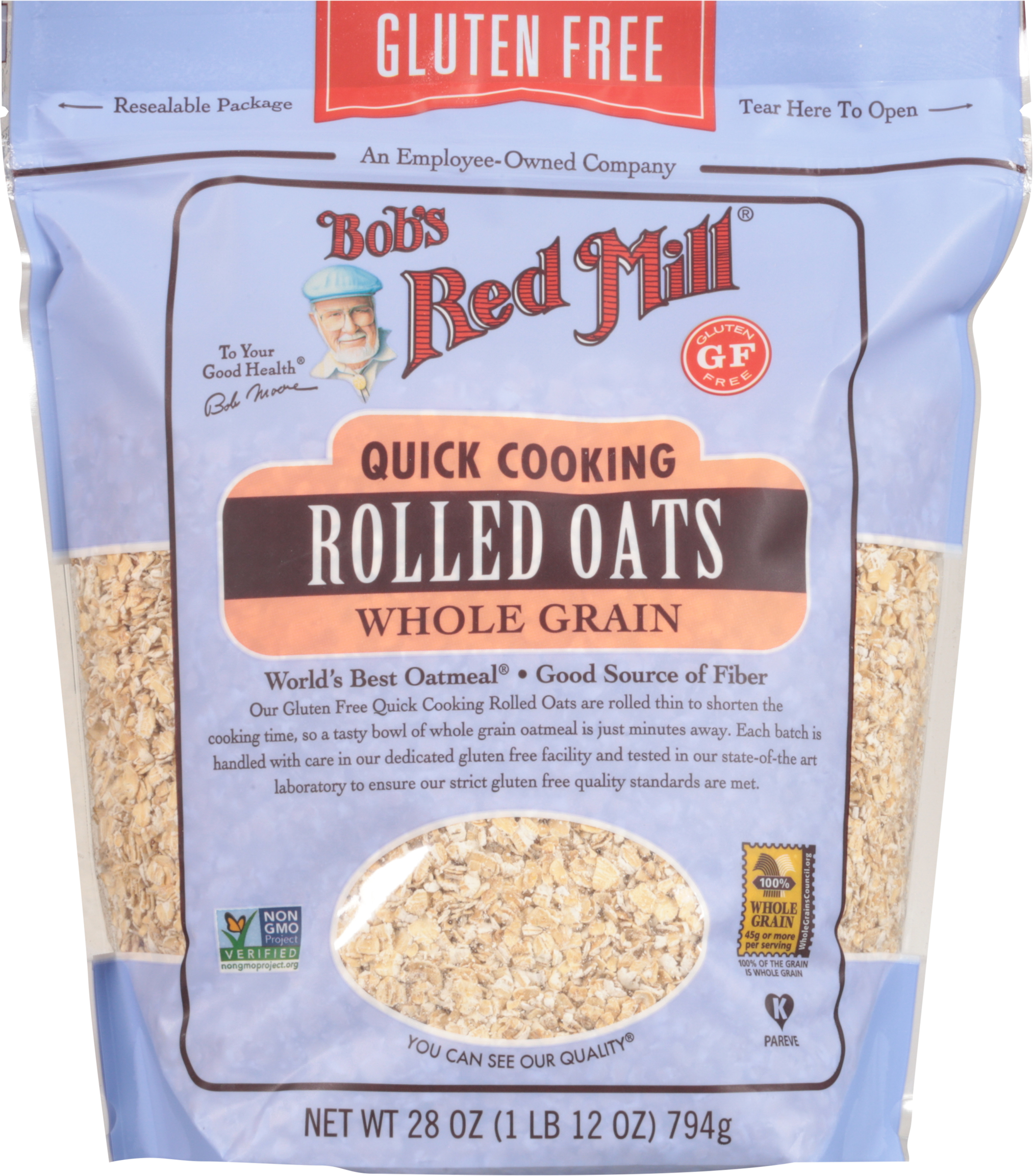 Rolled Oats, Gluten Free, Quick Cooking