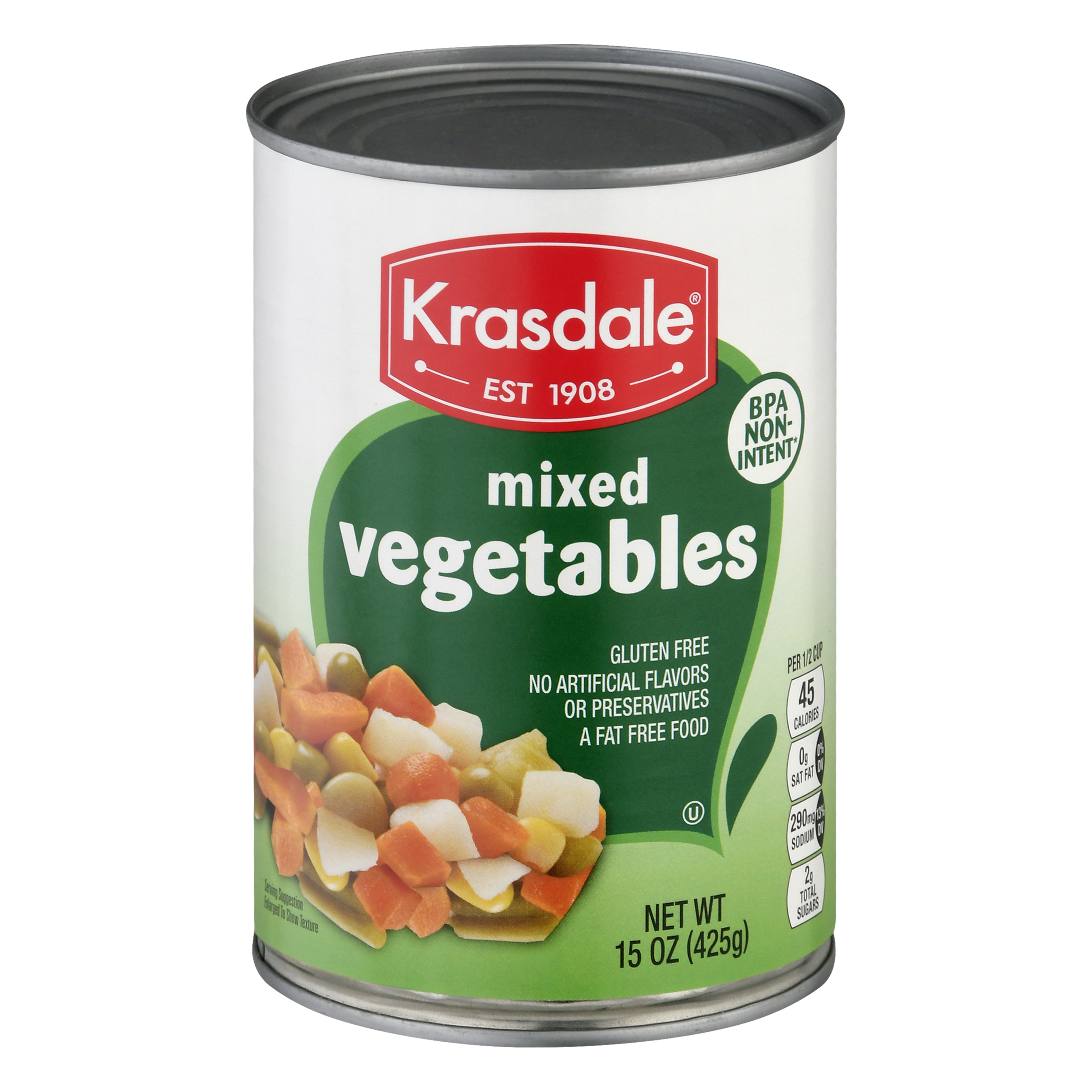 Krasdale Mixed Vegetables 15 Oz