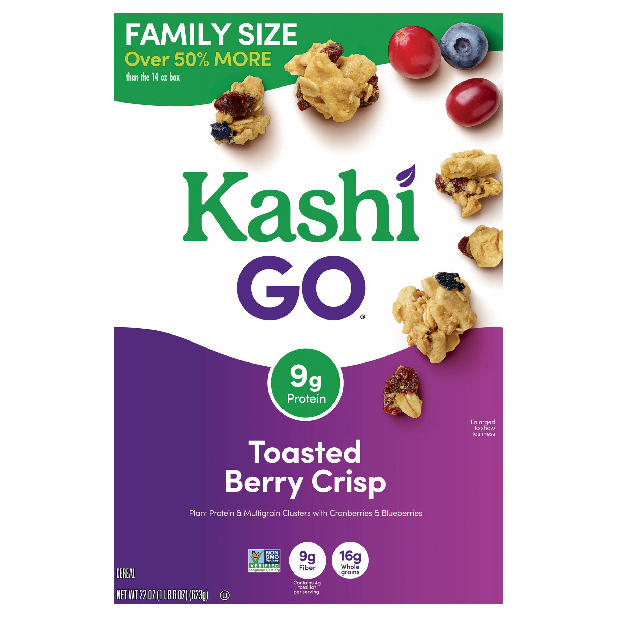 Cereal, Toasted Berry Crisp, Family Size