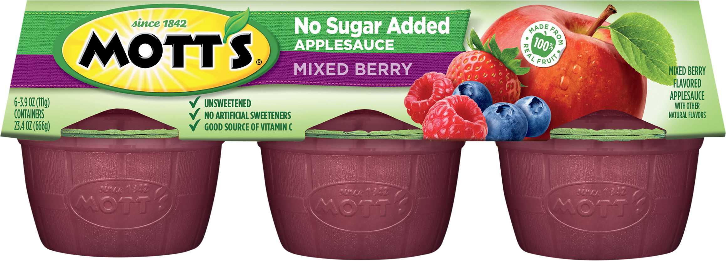 Applesauce, Mixed Berry