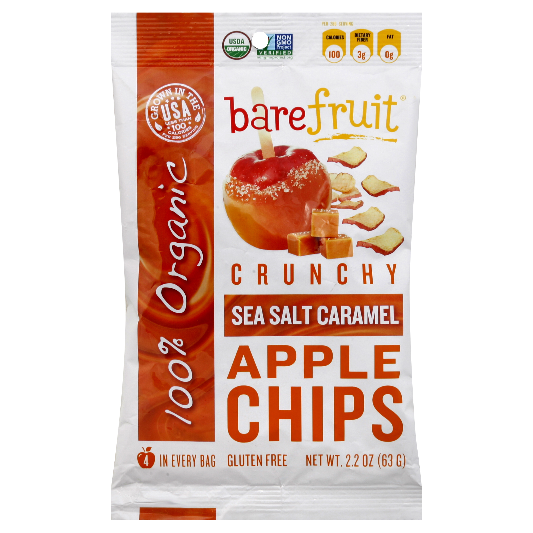 Bare Fruit Apple Chips 2.2 Oz
