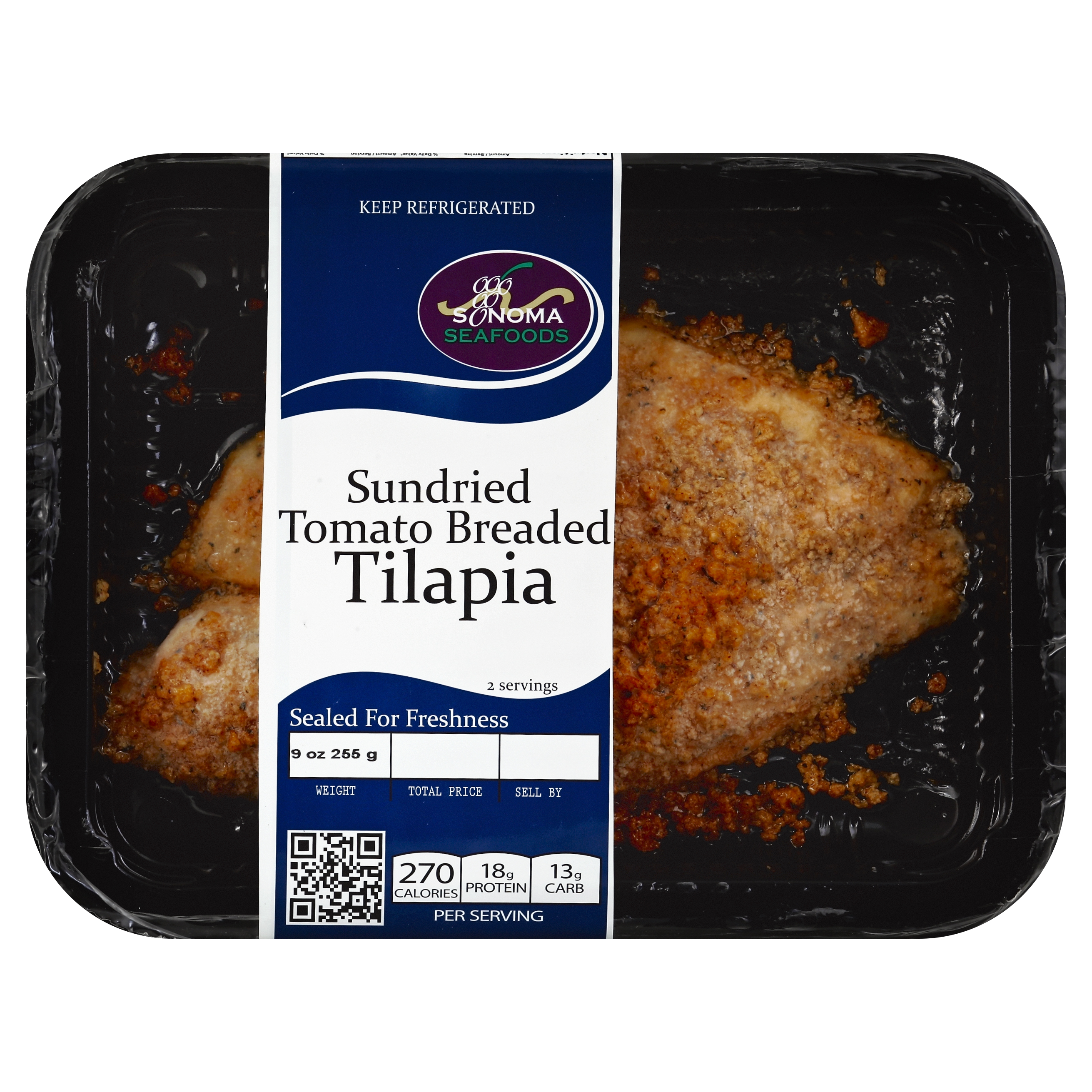 Sonoma Seafoods Tilapia 1 Ea