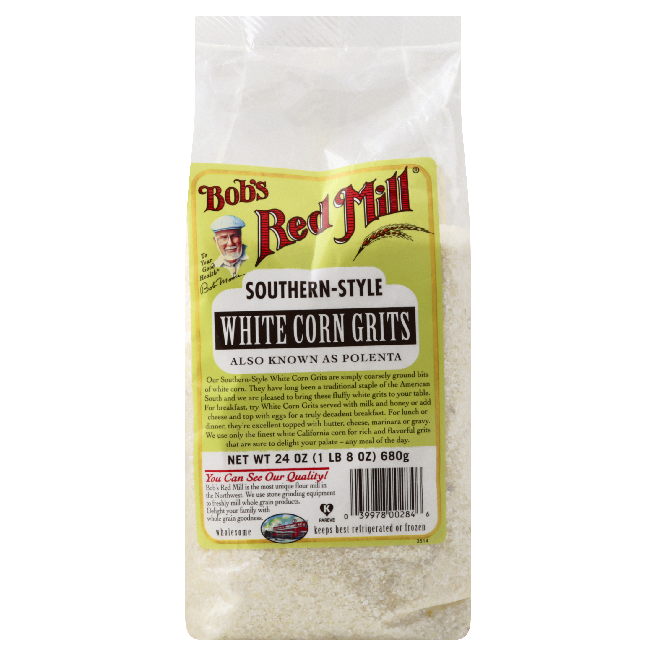 Bobs Red Mill Corn Grits 24 Oz