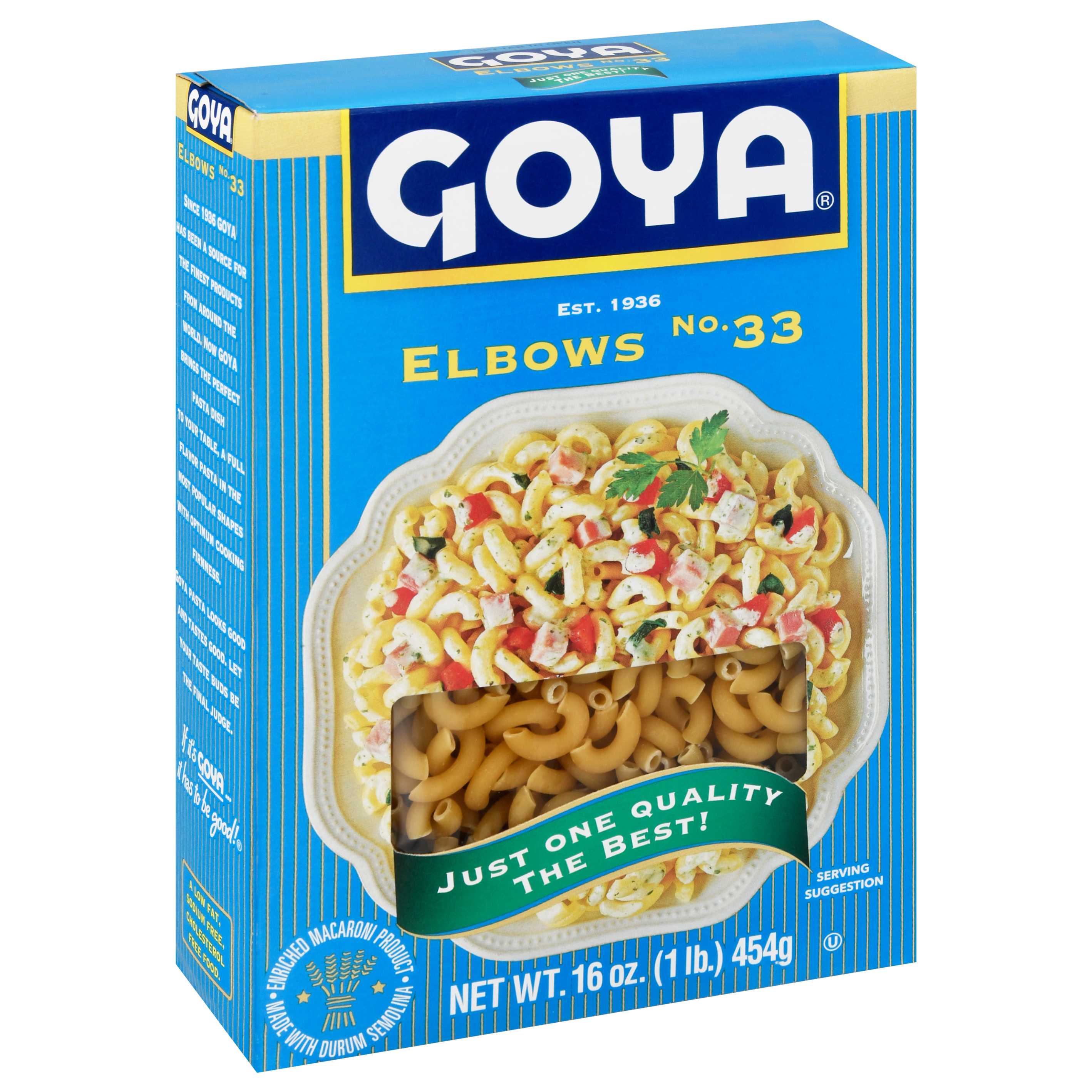 Goya Elbows No. 33 16 Oz