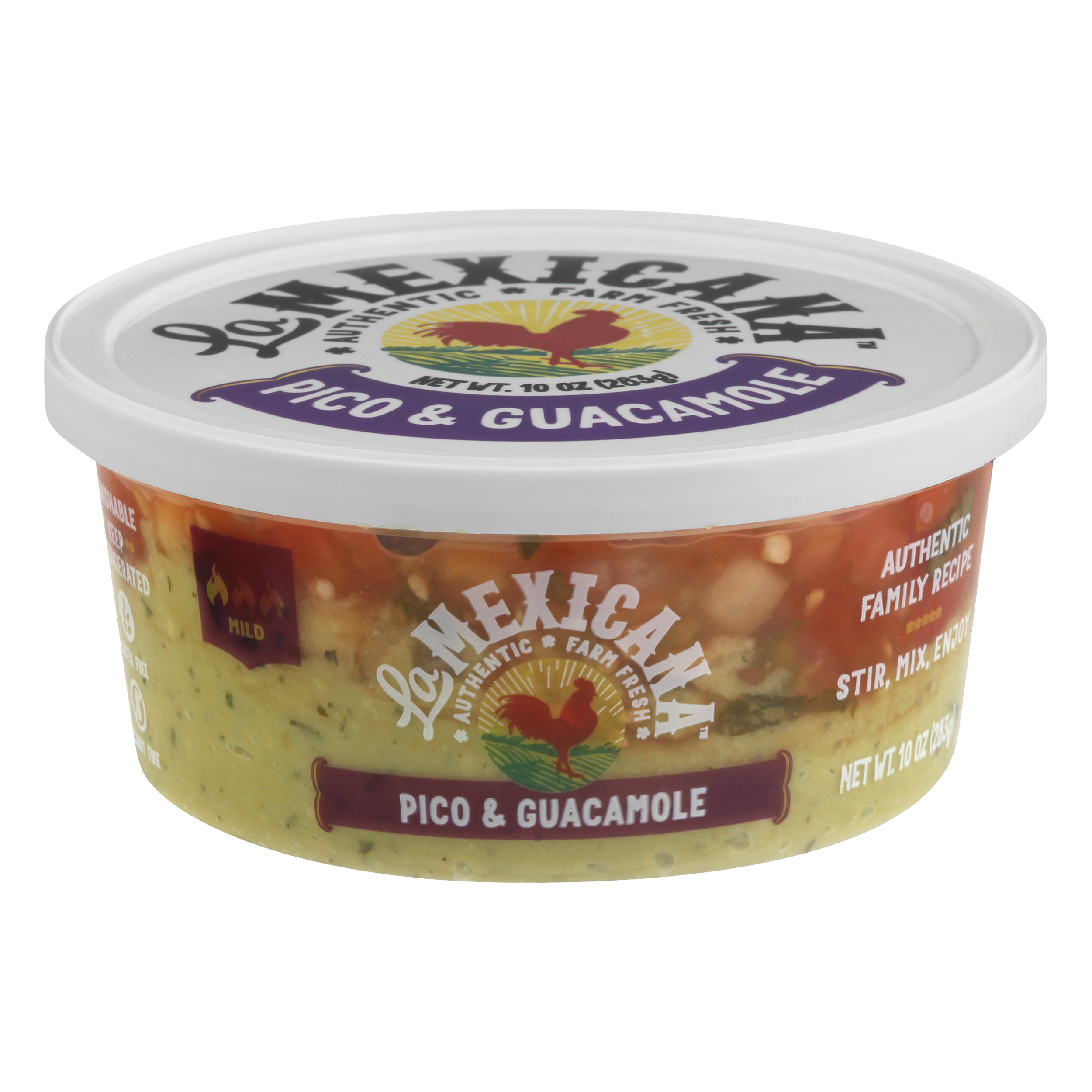 La Mexicana Mild Pico & Guacamole 10 Oz