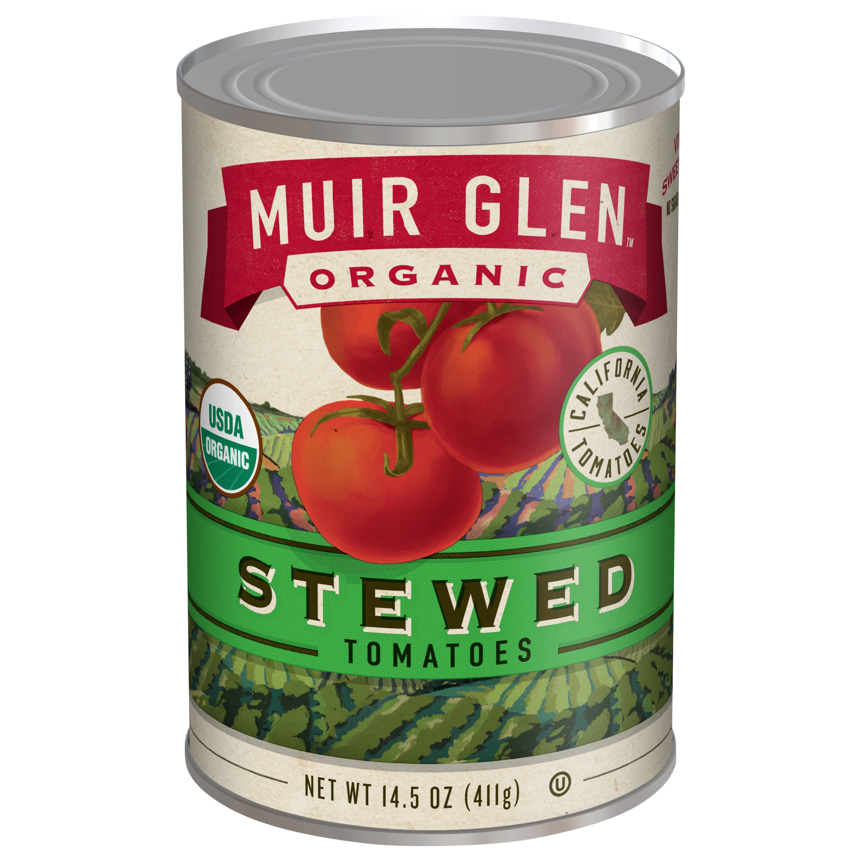 Muir Glen Organic Stewed Tomatoes 14.5 Oz