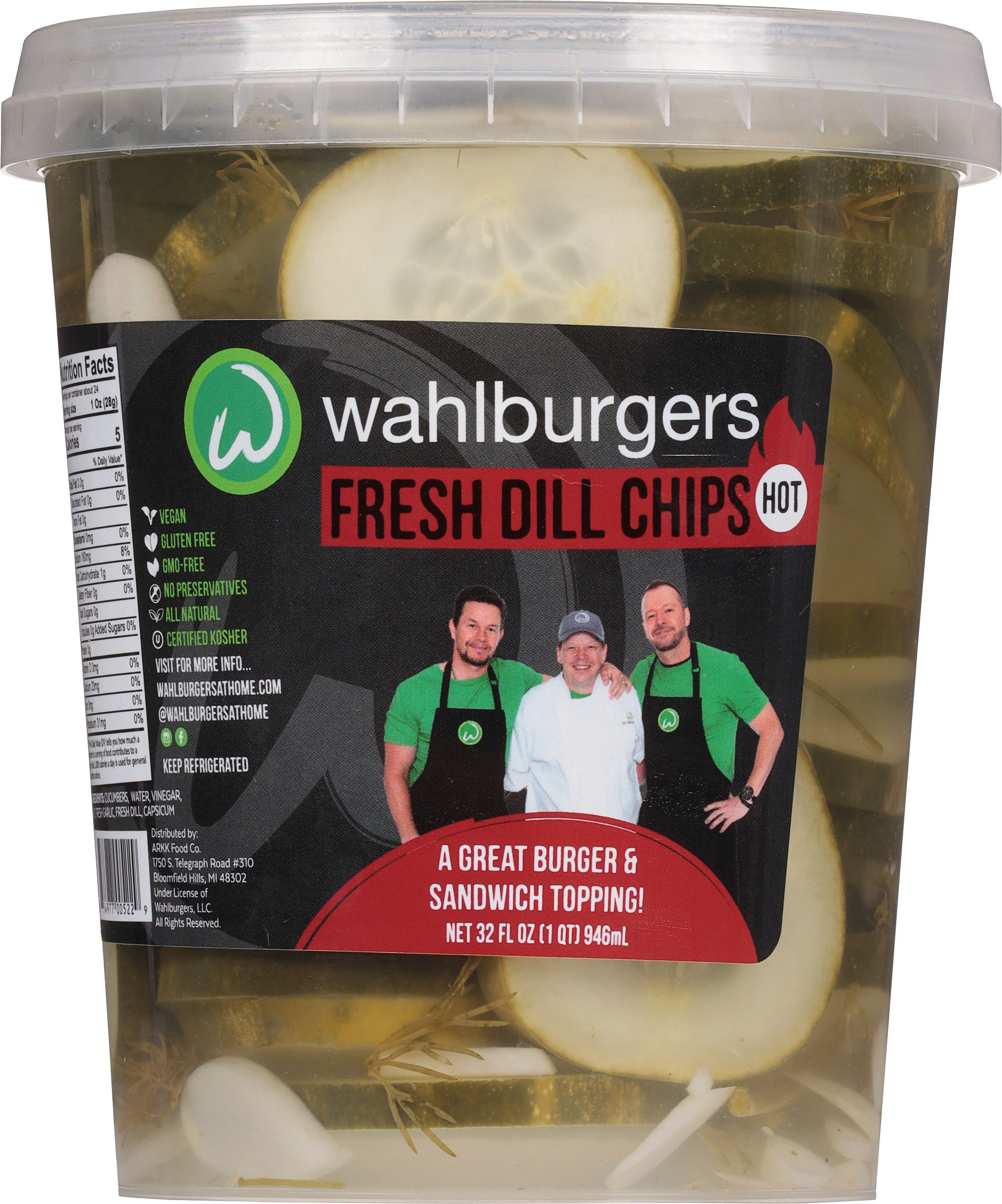 Dill Chips, Fresh, Hot