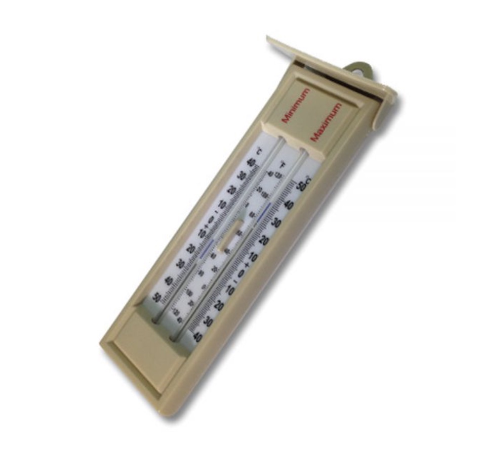 Cold Dry Storage Wall Thermometer, Analog, -30 to +120 °F