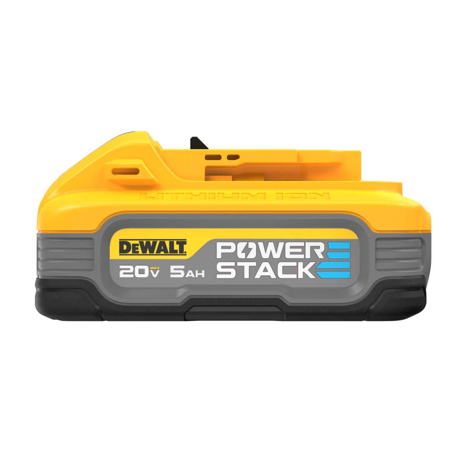 White Cap Dw 20V Max Powerstack 5Ah Battery Black And Decker Inc