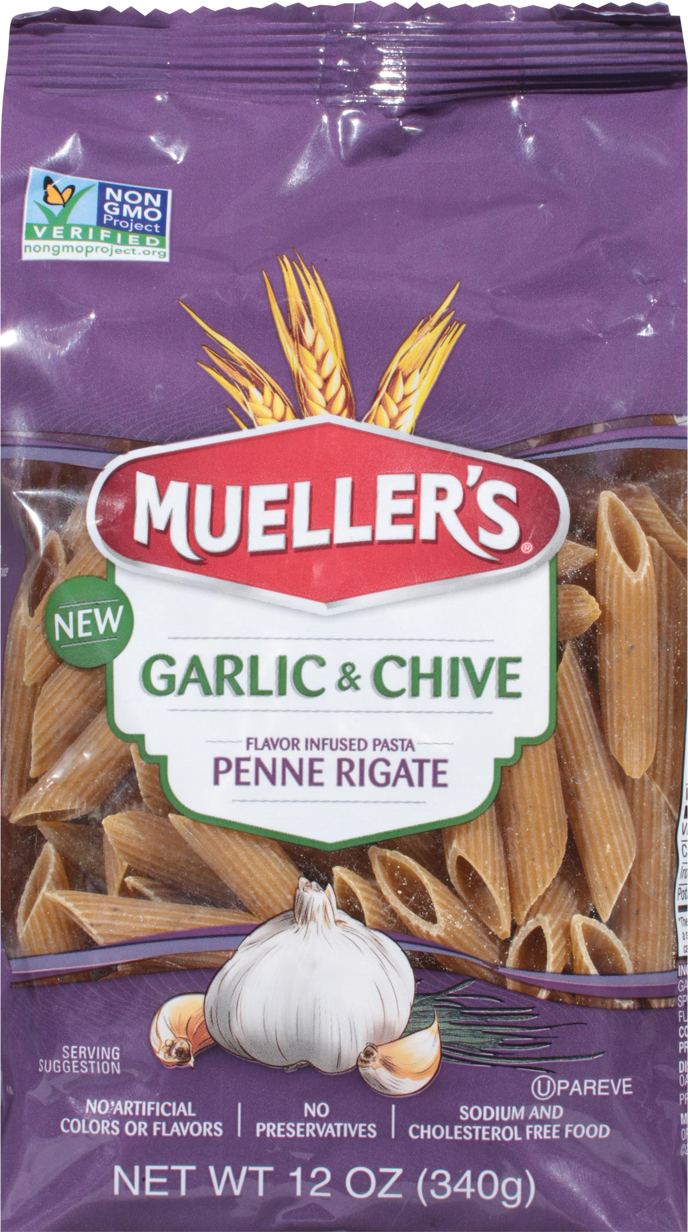 Penne Rigate, Garlic & Chive