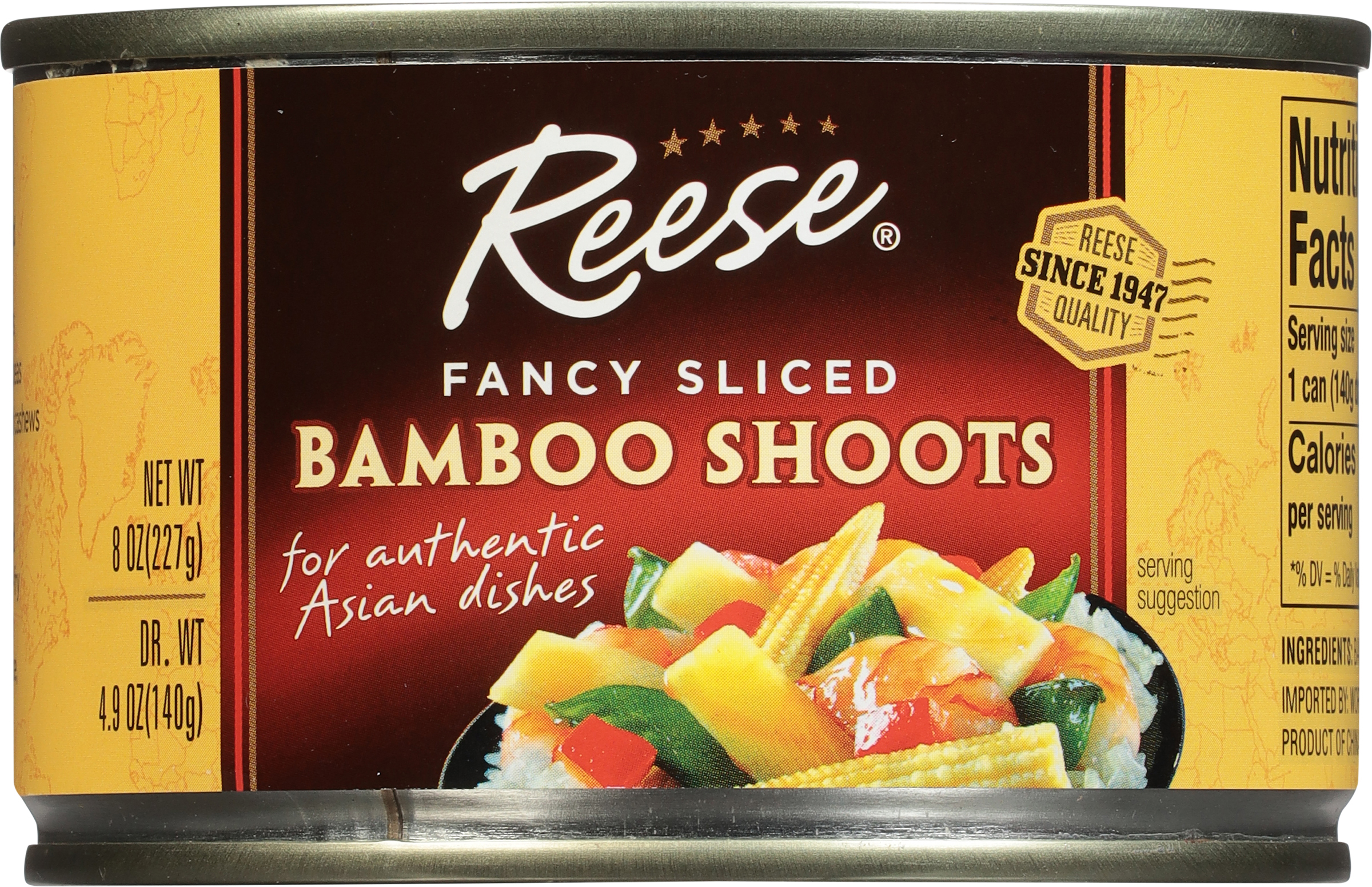 Bamboo Shoots, Fancy Sliced