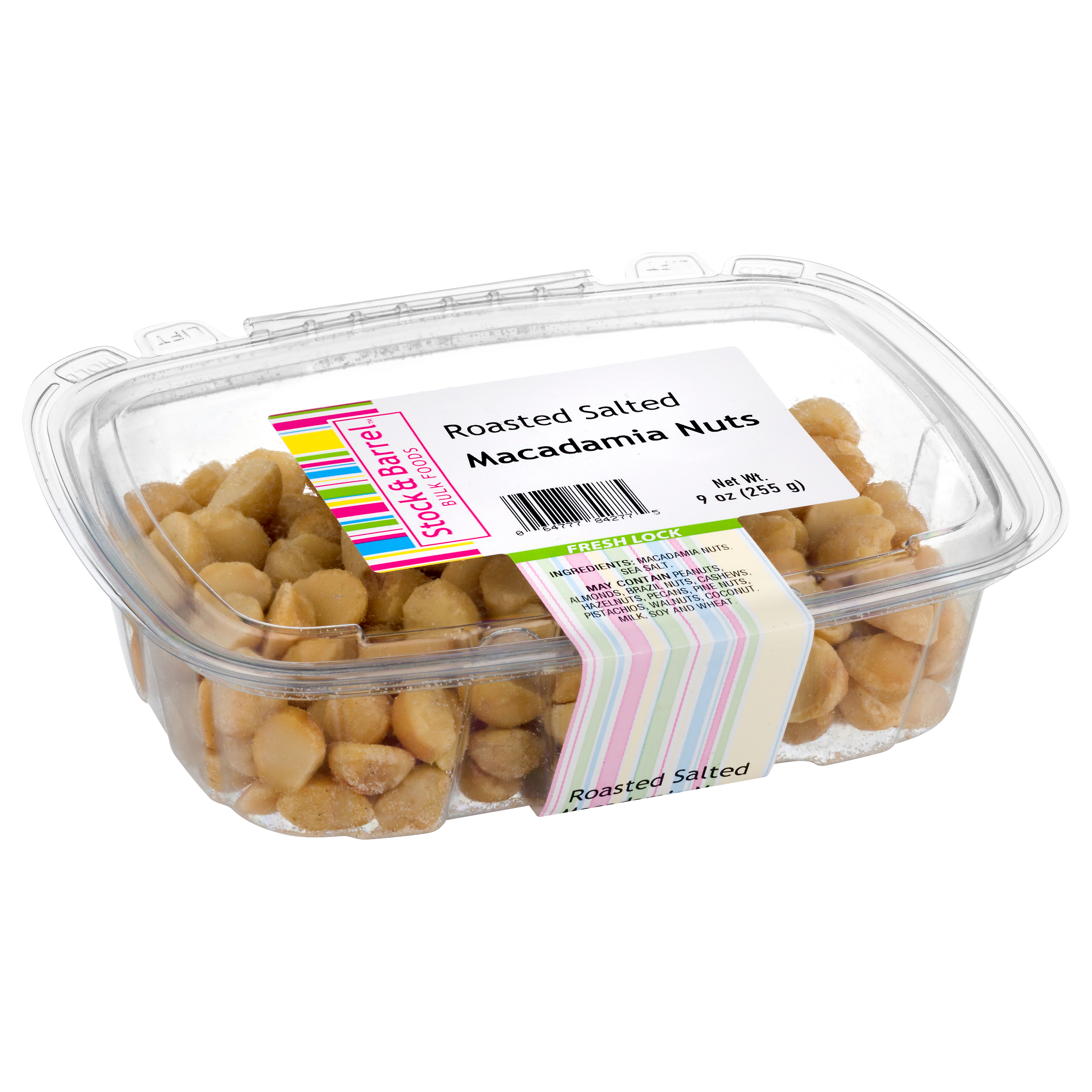 Stock & Barrel Roasted Salted Macadamia Nuts 9 Oz