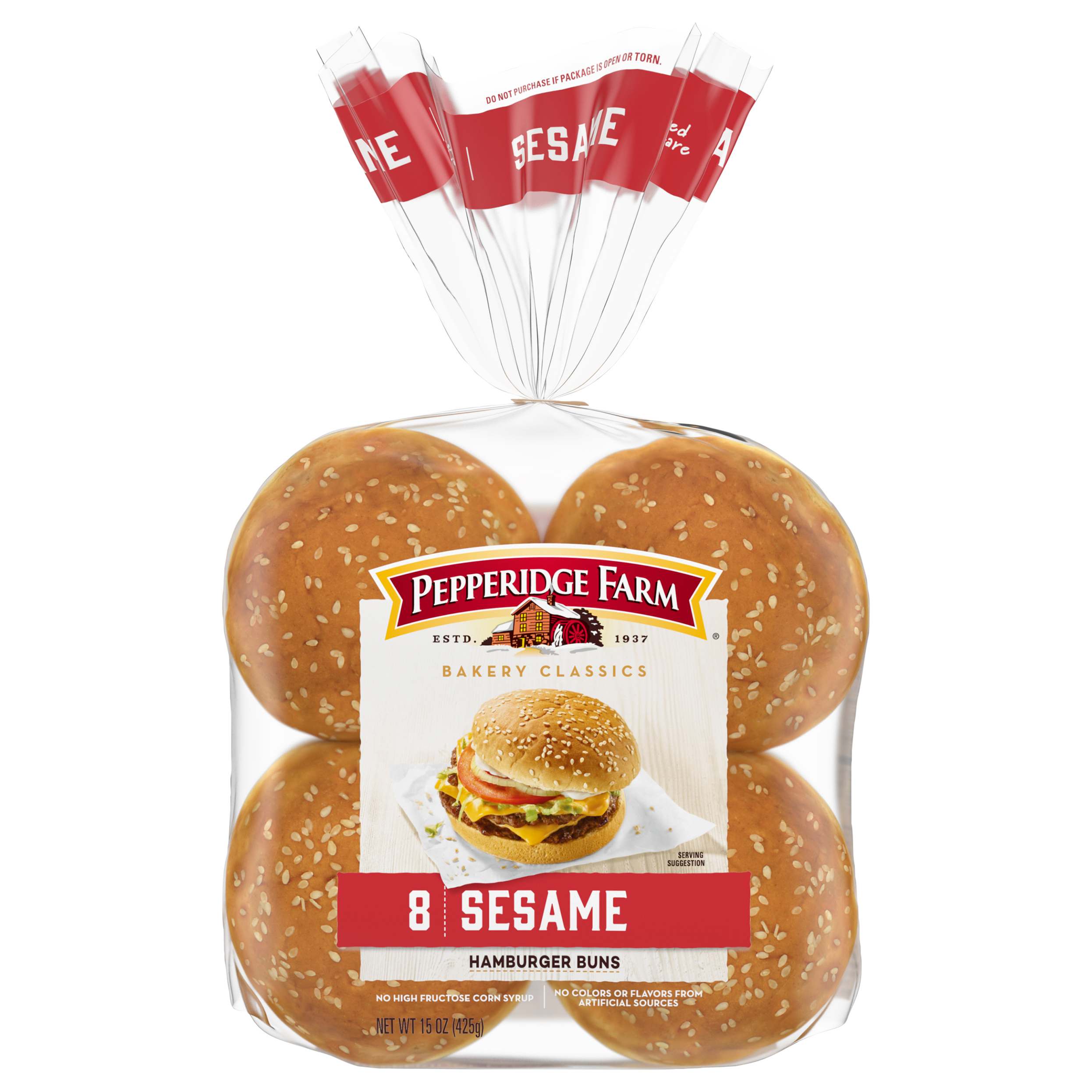 Calories in Hamburger Buns, Sesame Seed from Sara Lee