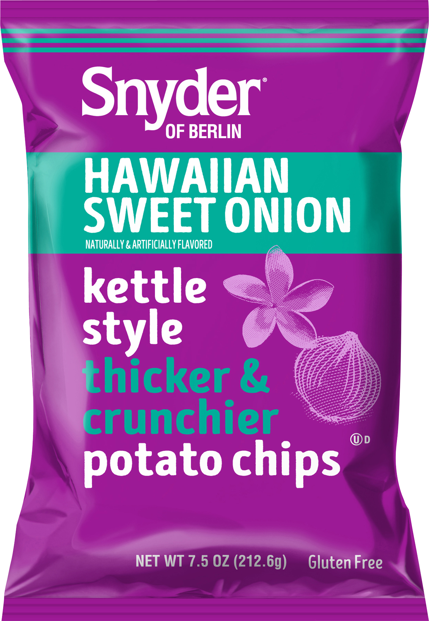 Potato Chips, Hawaiian Sweet Onion