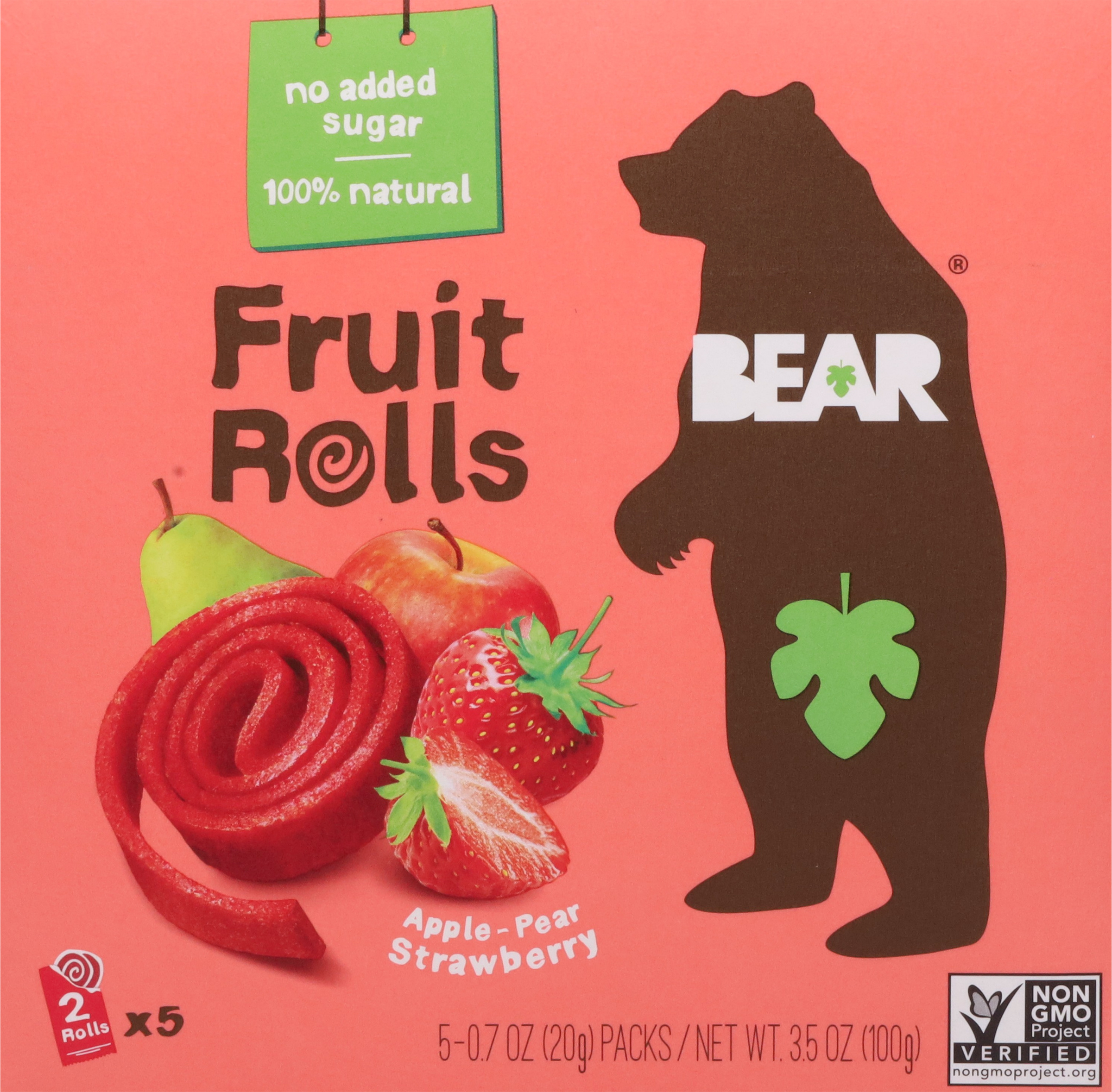 Fruit Rolls, Apple-Pear Strawberry