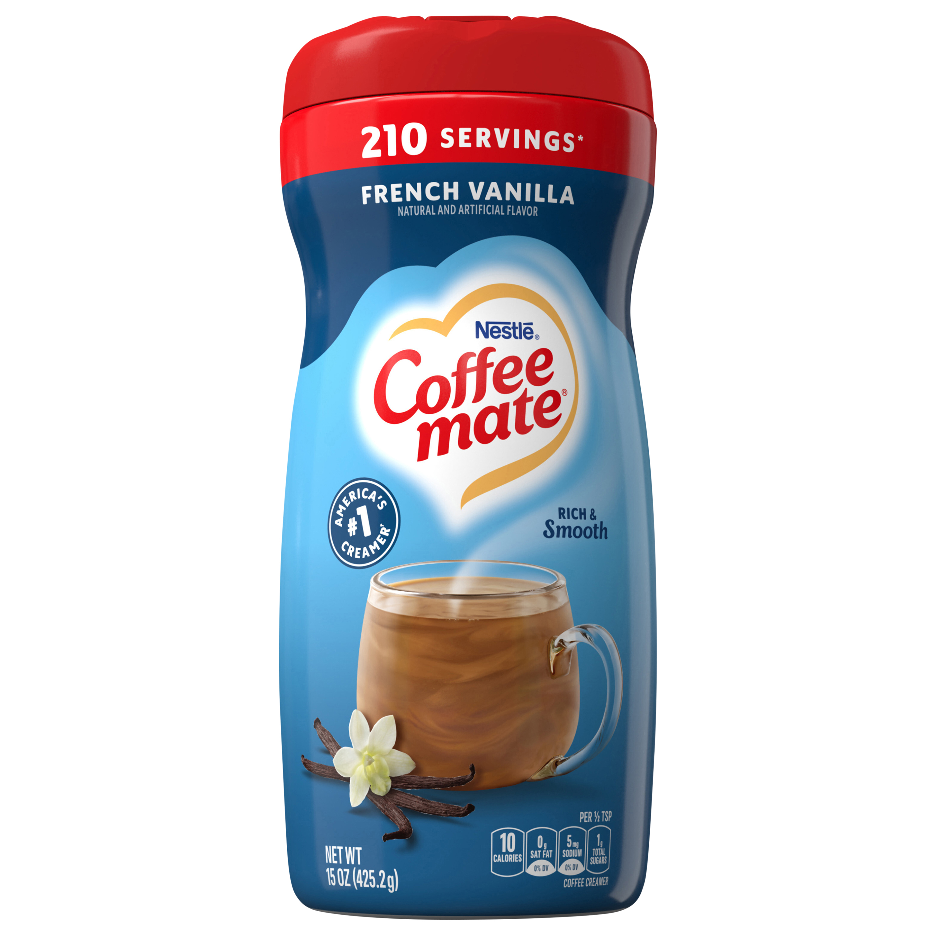 Top 50 most popular coffee creamer
