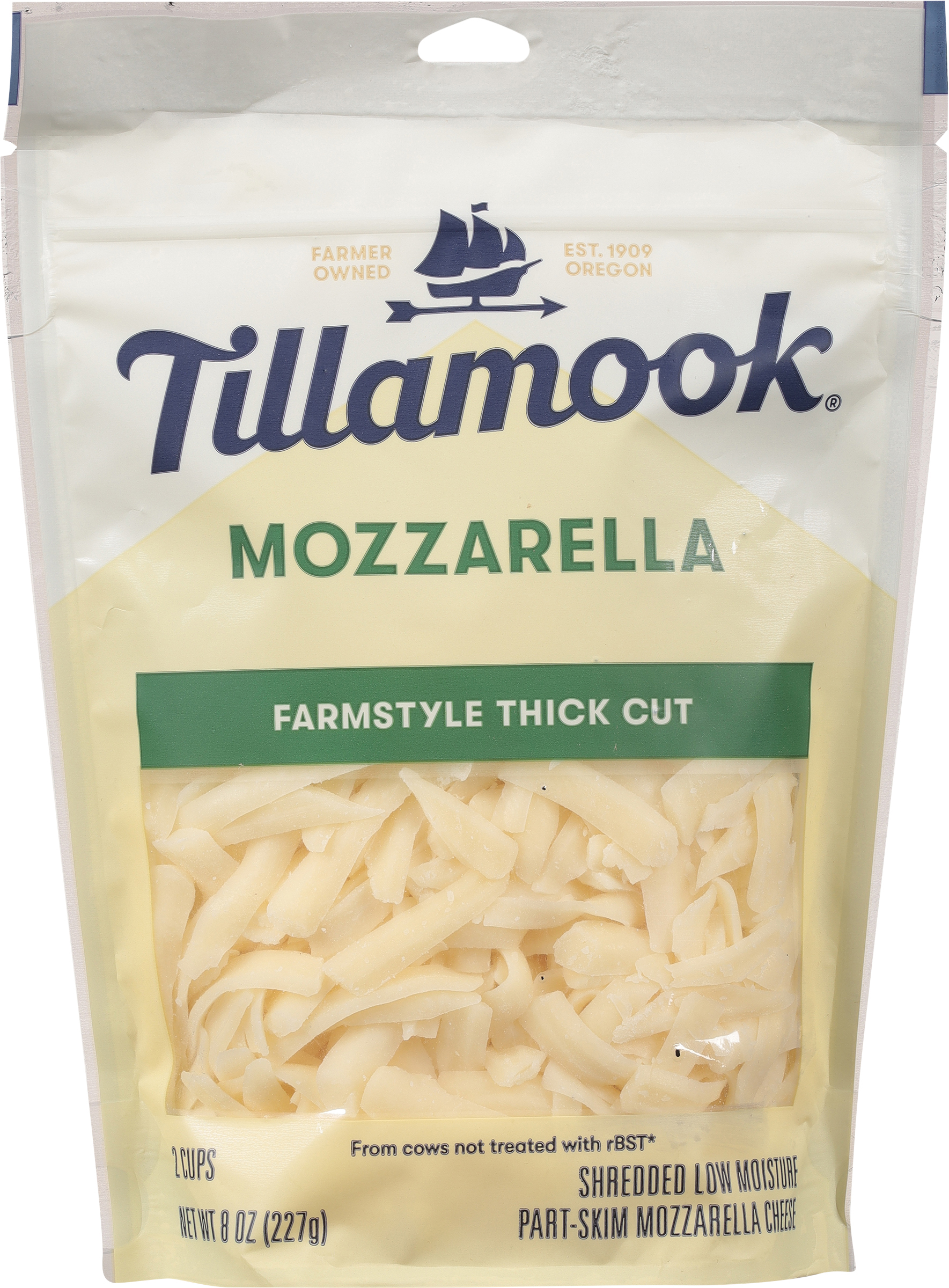 Cheese, Mozzarella, Farmstyle Thick Cut