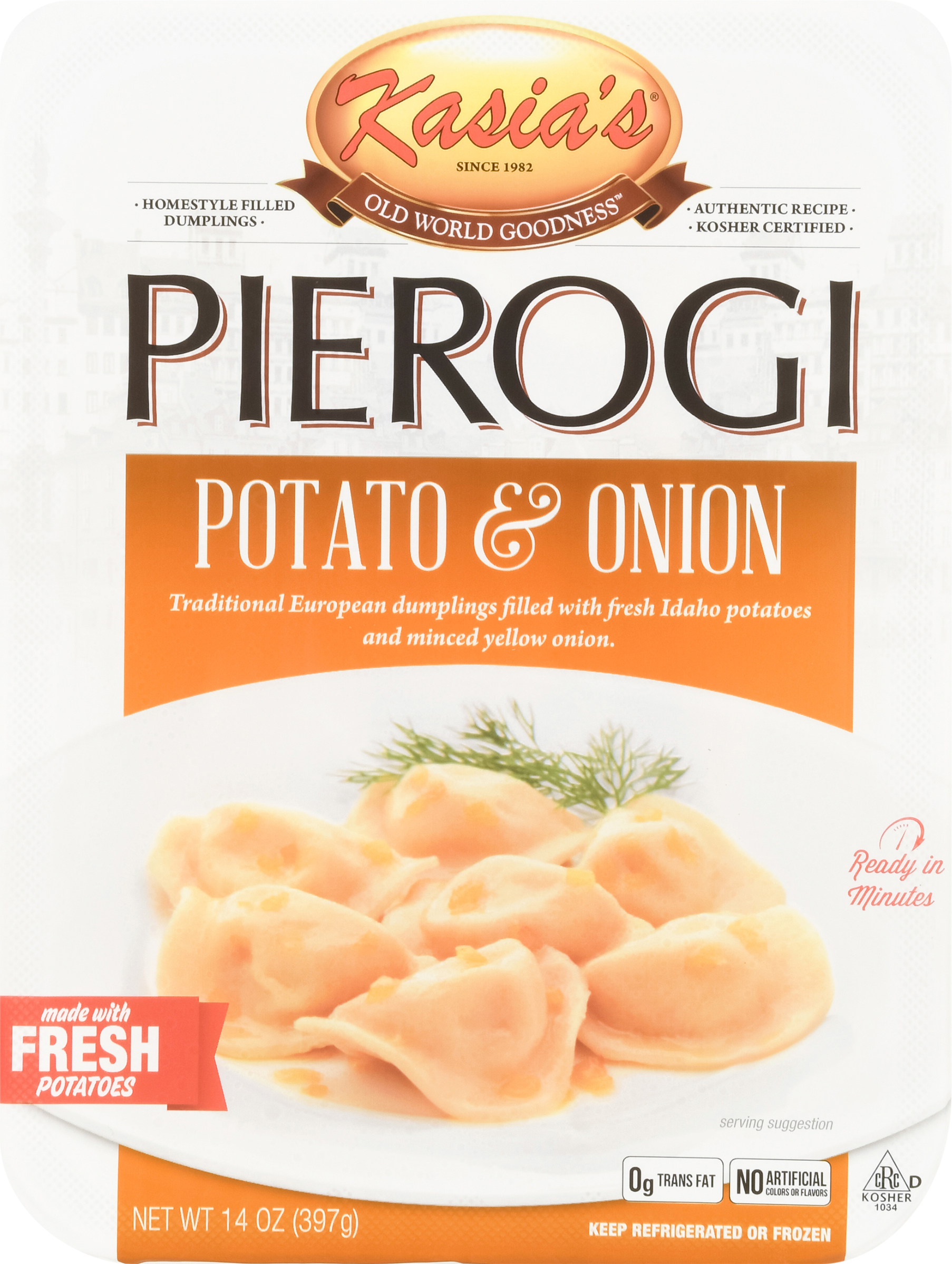 Pierogi, Potato and Onion