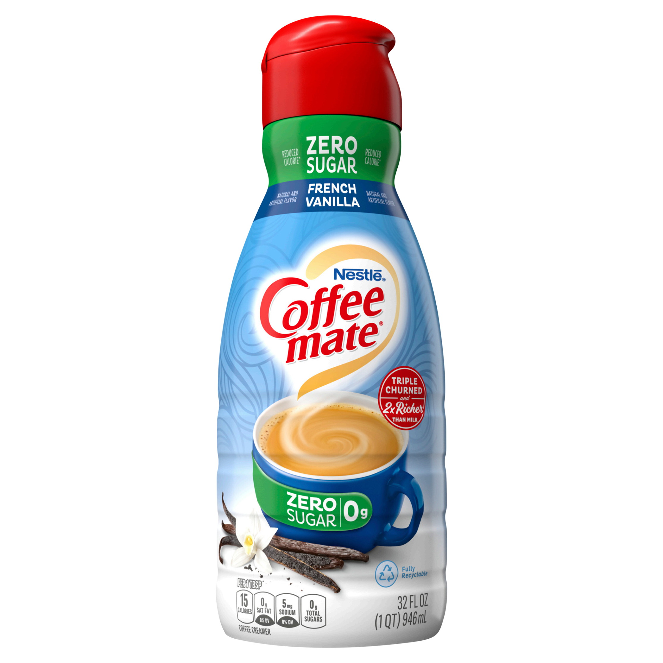 Calories in Coffee Creamer, Italian Sweet Creme from CoffeeMate