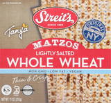 Matzos, Whole Wheat, Lightly Salted image