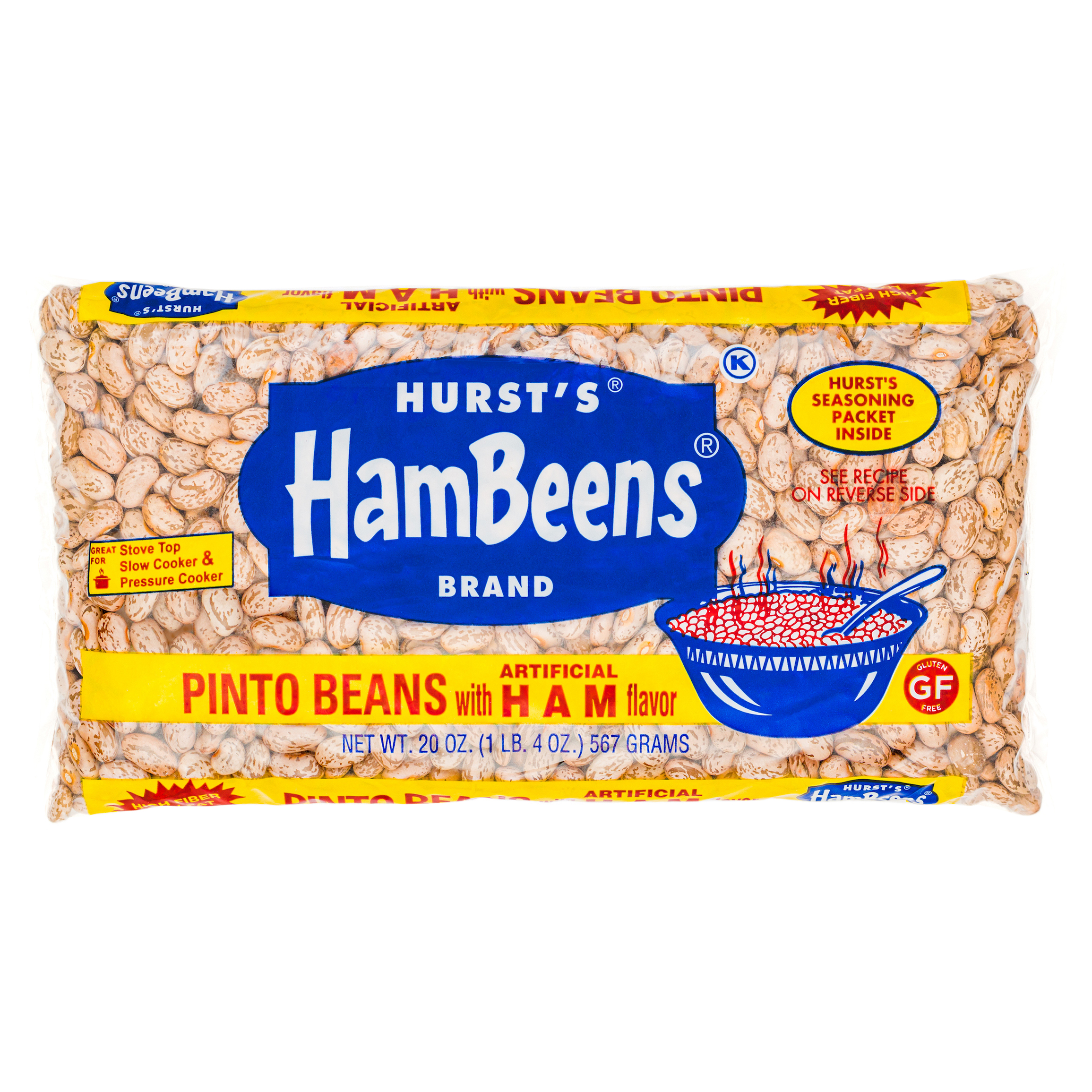 Pinto Beans, with Artificial Ham Flavor