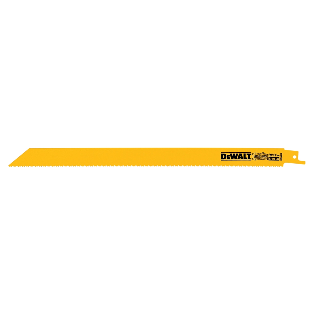 DEWALT 12" 10/14Tpi Metal Reciprocating Blade