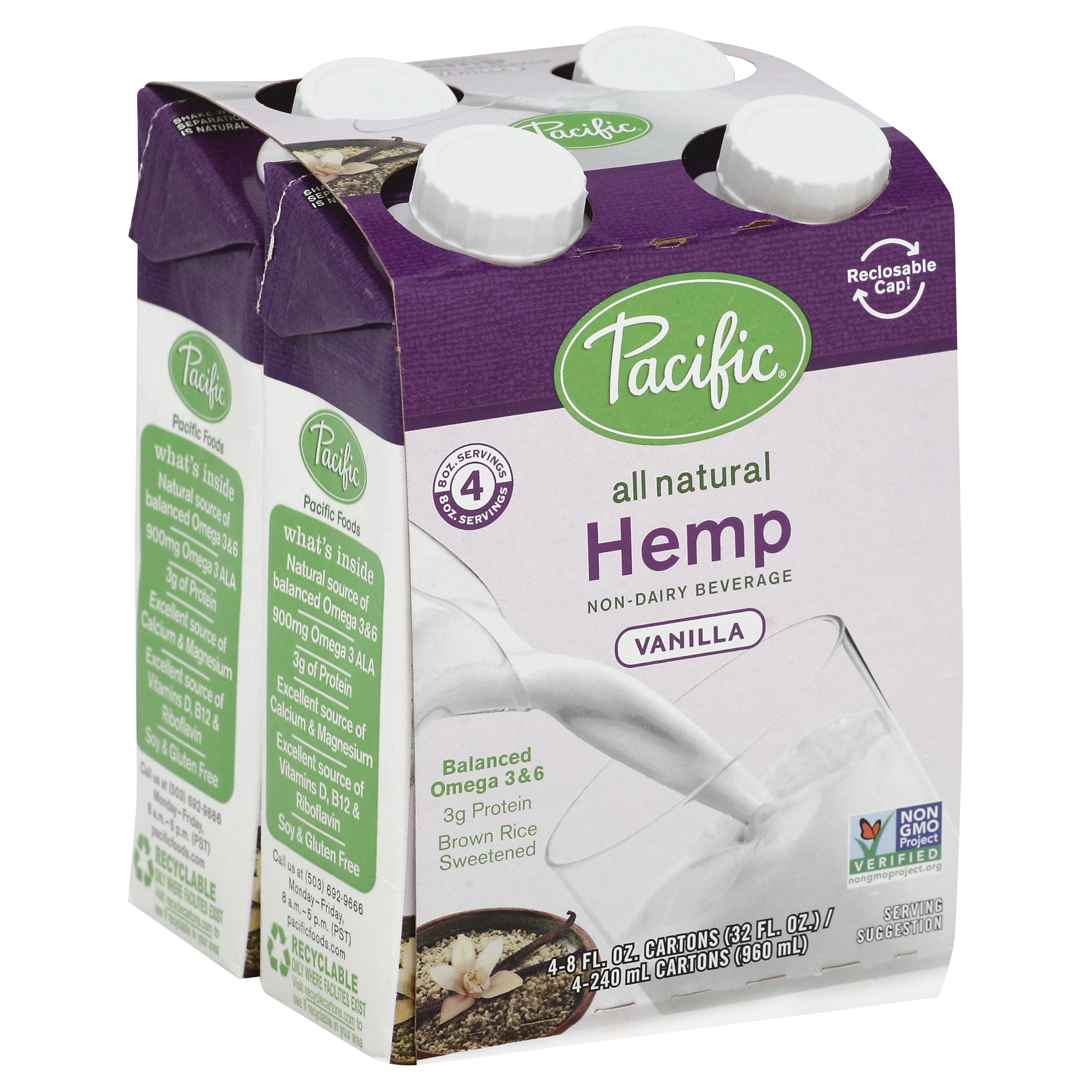 Pacific Non-dairy Beverage 4 Ea
