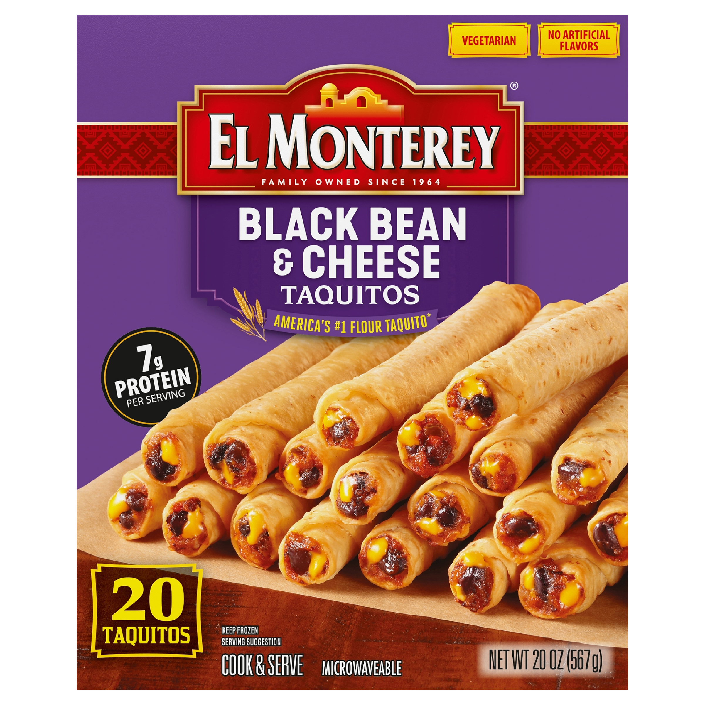 Taquitos, Black Bean & Cheese