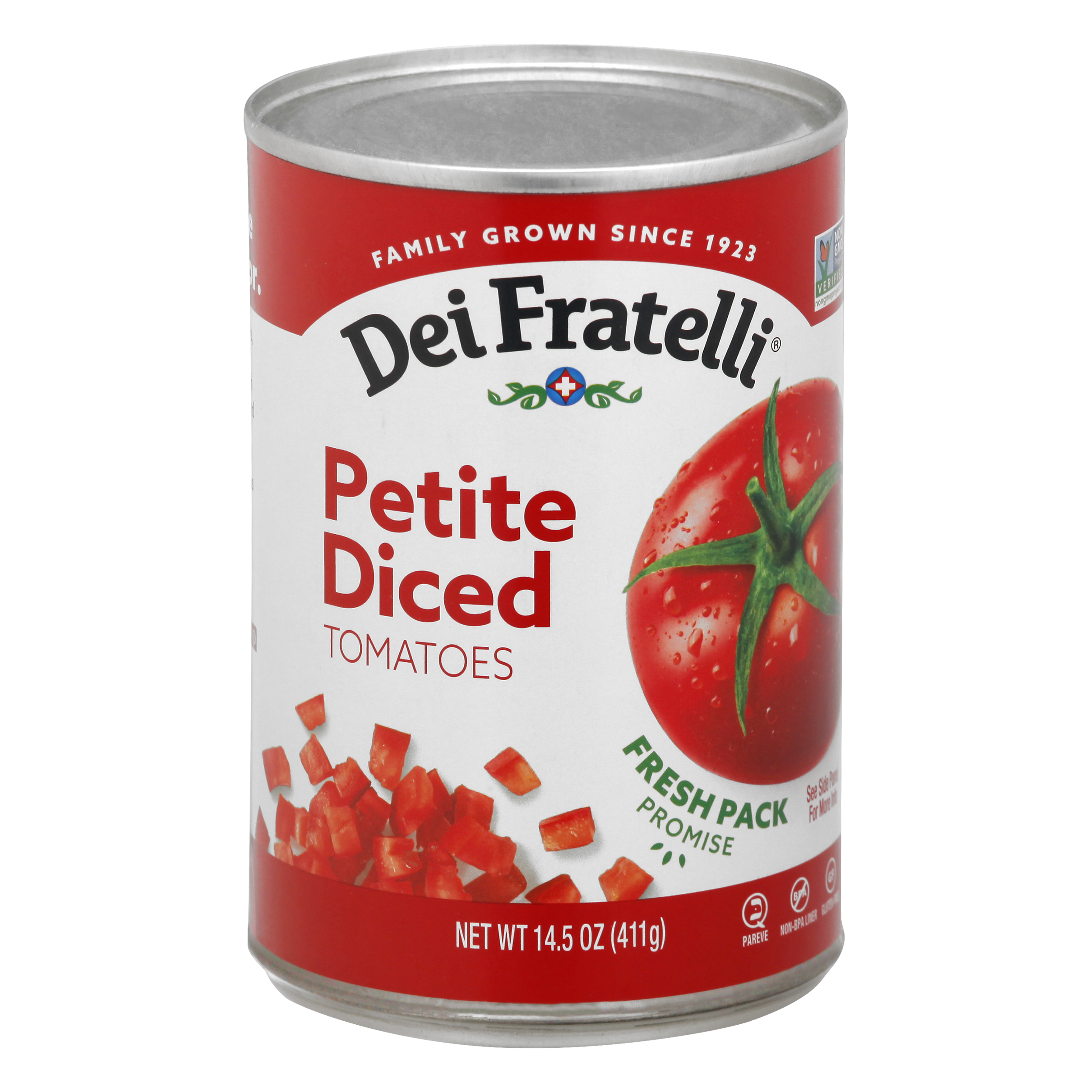 Dei Fratelli Petite Diced Tomatoes 14.5 Oz