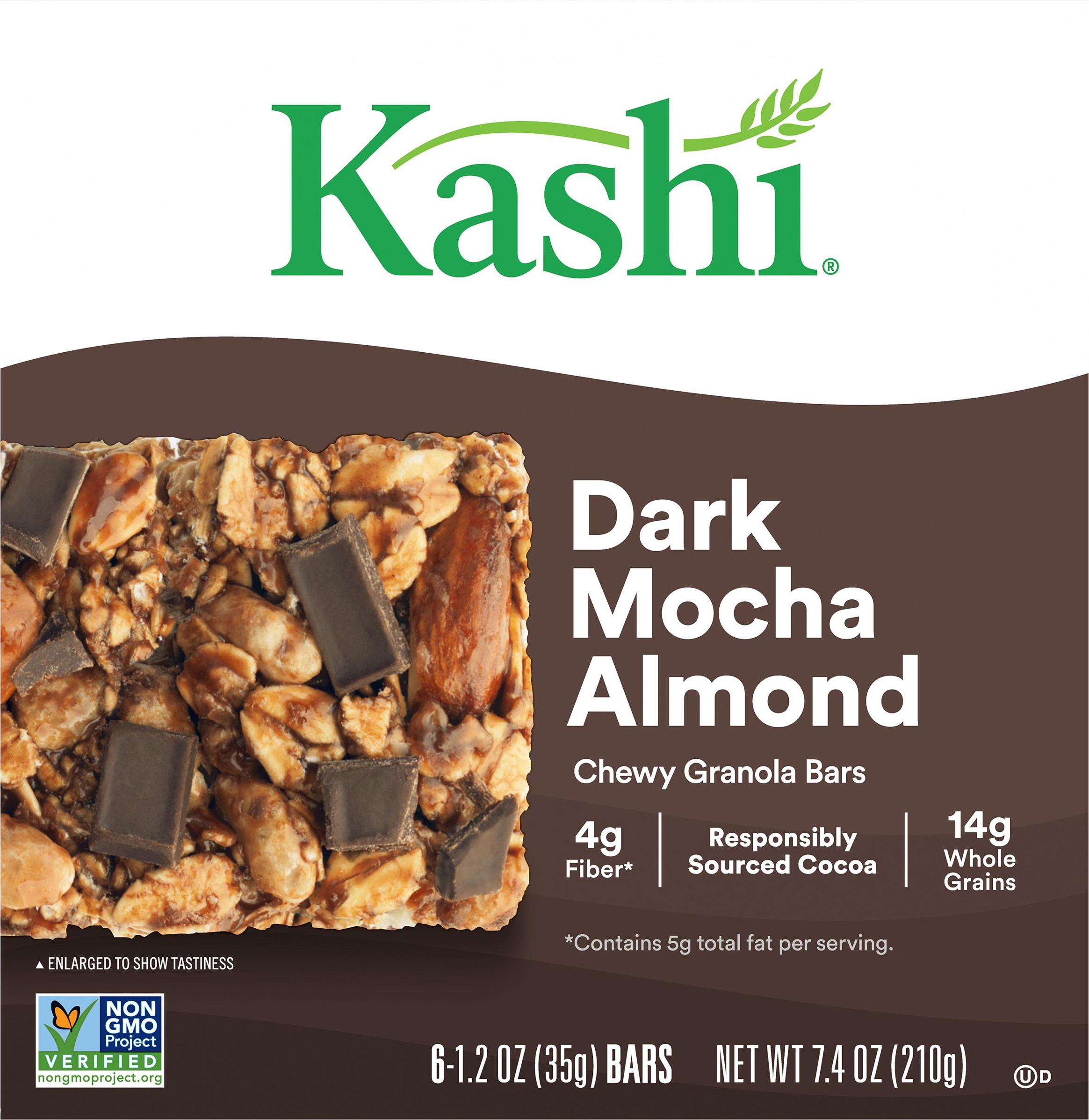 Granola Bars, Chewy, Dark Mocha Almond