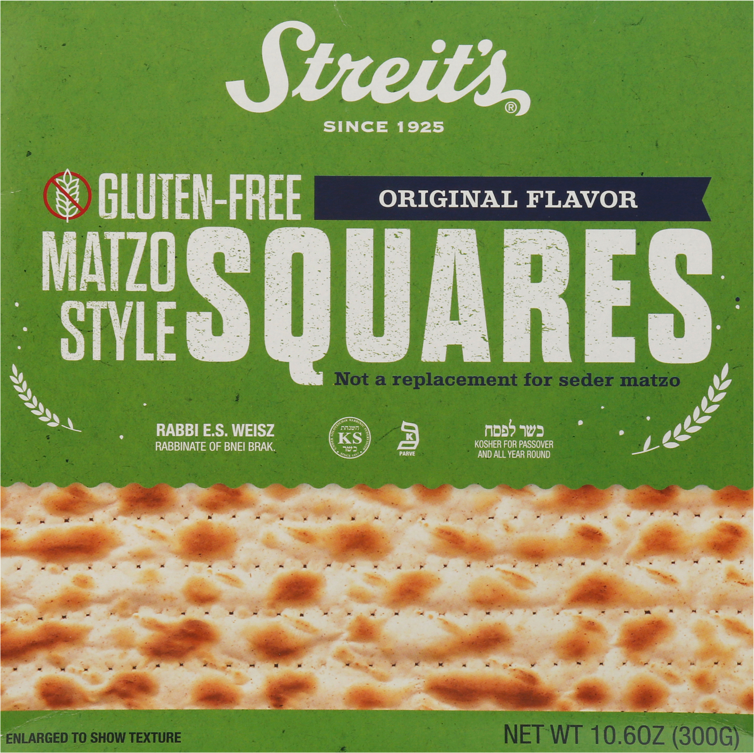 Squares, Gluten-Free, Matzo Style, Original Flavor