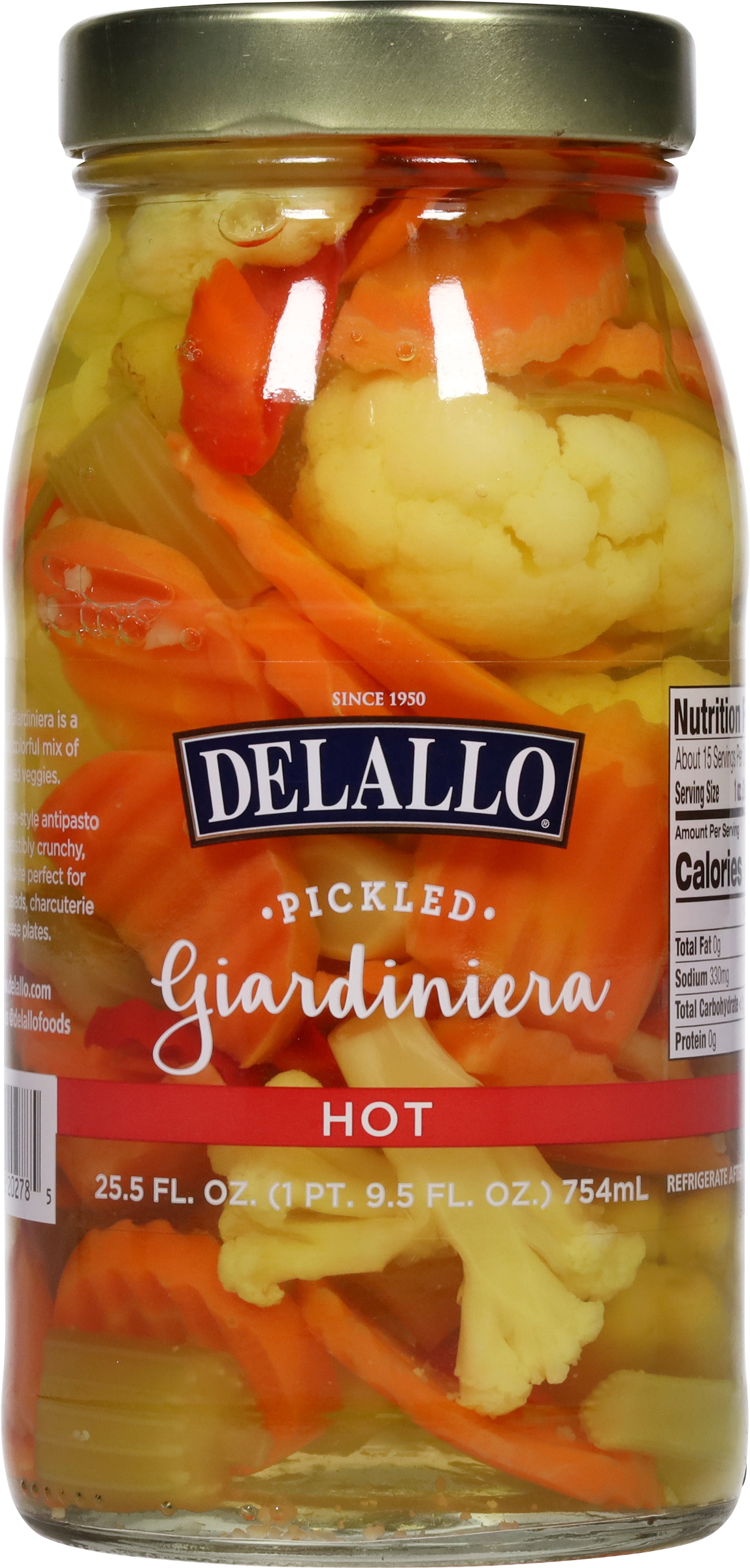 Giardiniera, Pickled, Hot