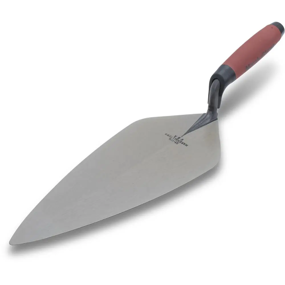 Marshalltown 11-1/2In Brick Trowel London Pattern-Durasoft Handle