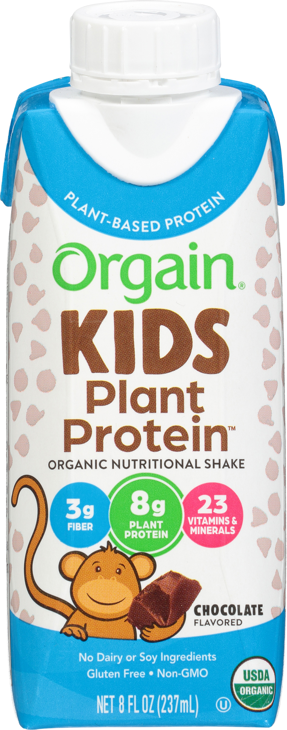 Nutritional Shake, Organic, Chocolate Flavored