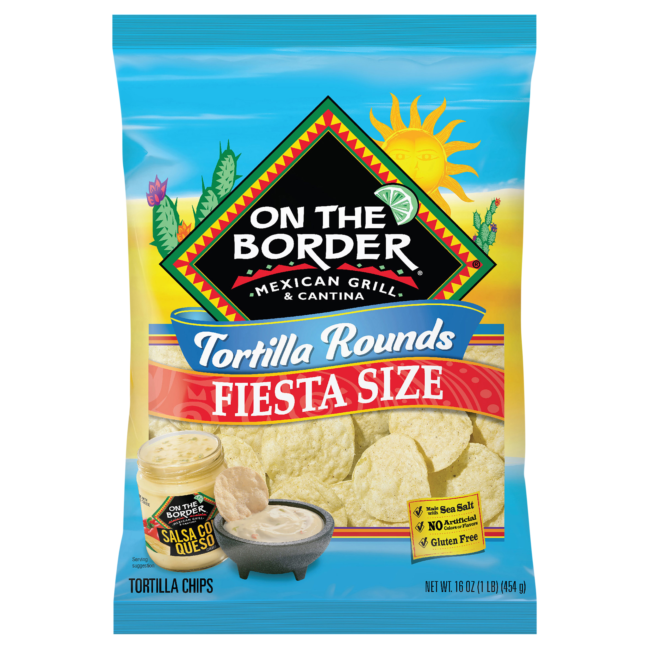 Tortilla Chips, Rounds, Fiesta Size