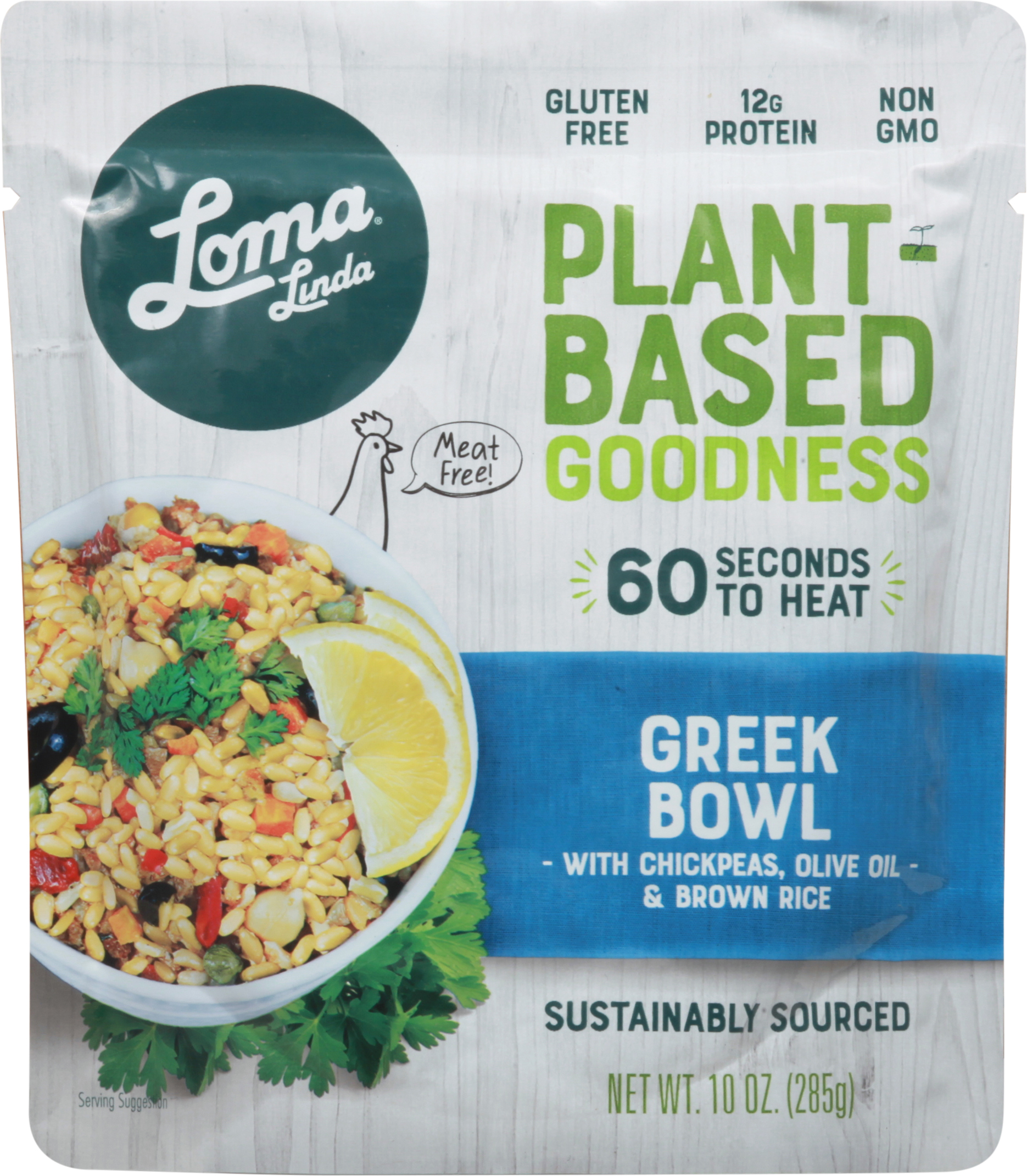 Greek Bowl, Plant-Based
