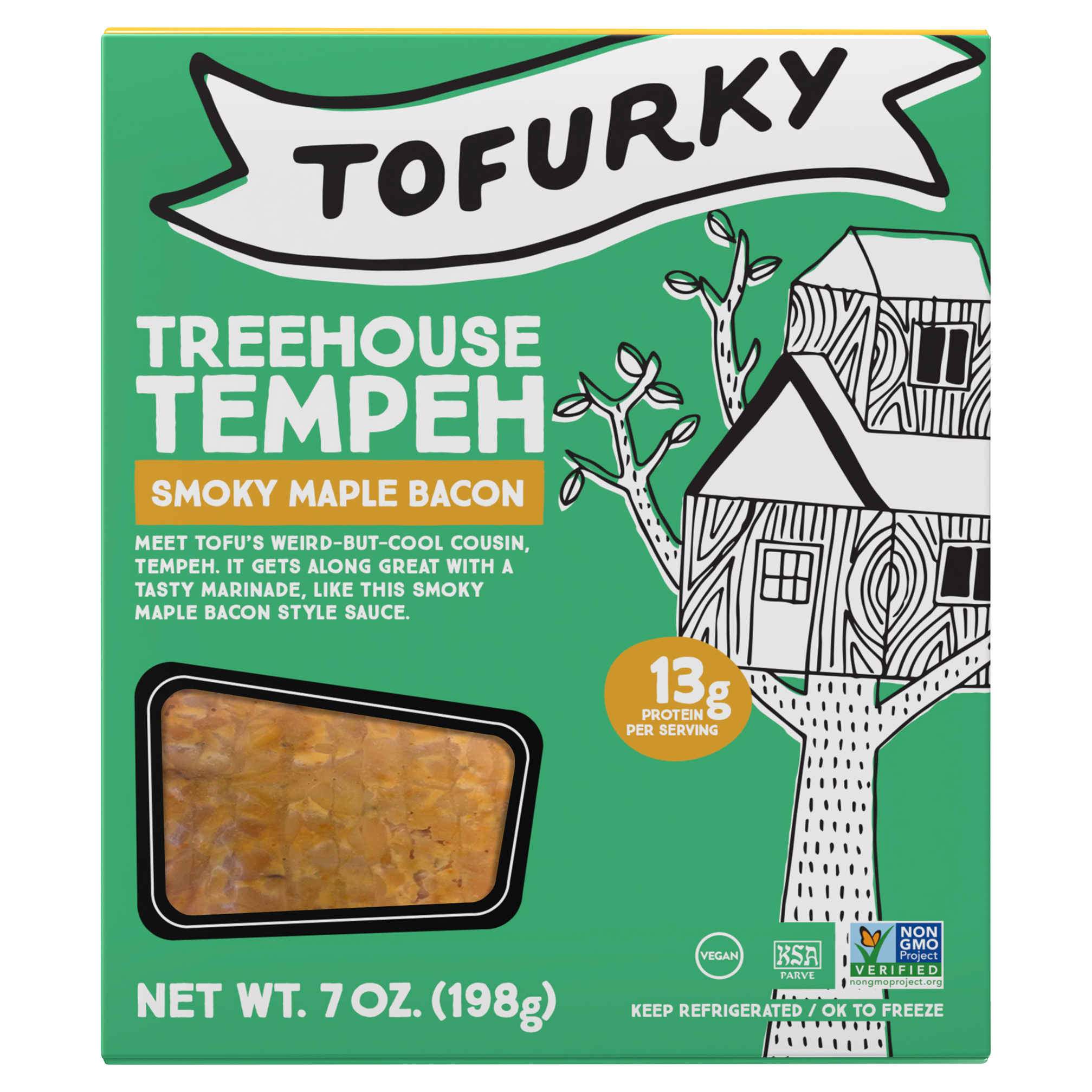 Tempeh, Smoky Maple Bacon, Treehouse