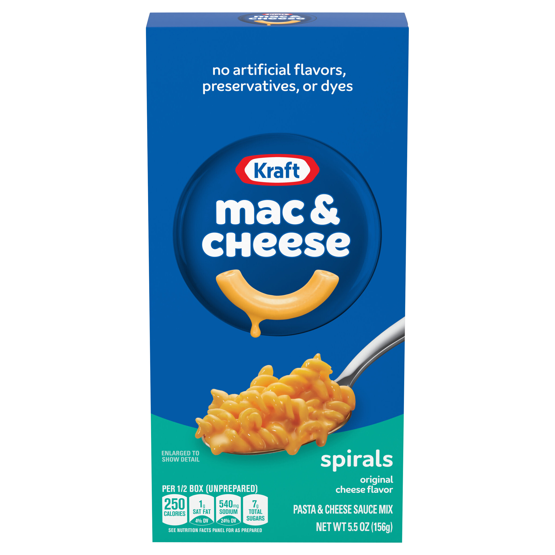 Pasta & Cheese Sauce Mix, Original Cheese Flavor, Spirals